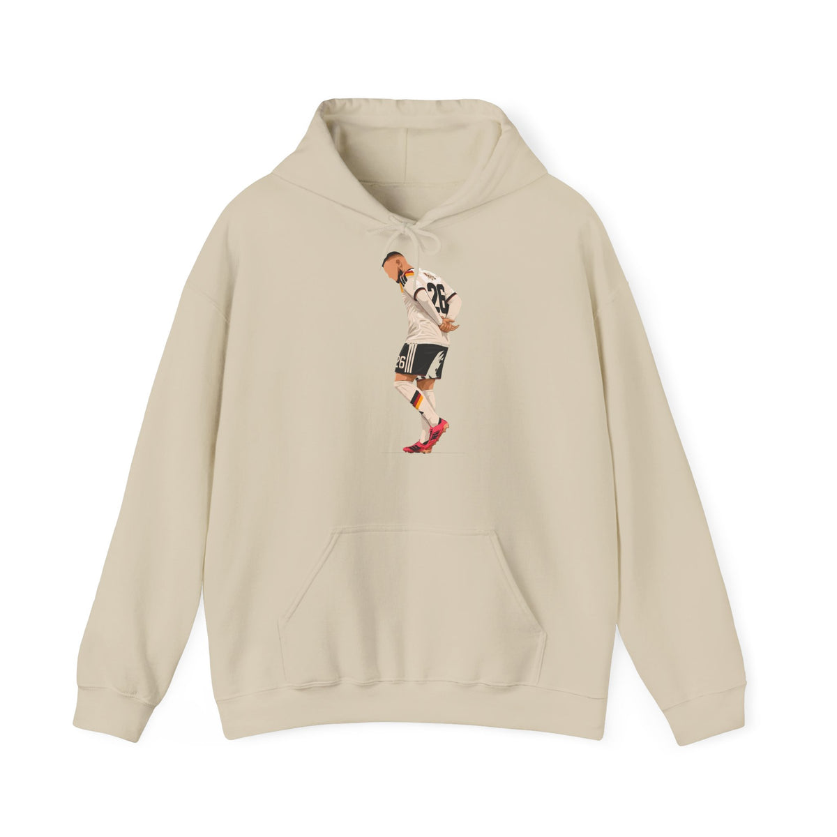 D. Undav Kurdistan Germany Jubel Fußball Fan - Unisex Hoodie
