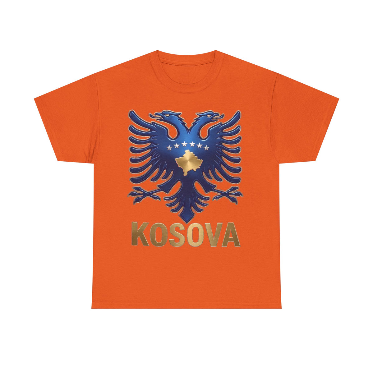 Kosovo Kosava Águila bicéfala Patria Bandera - Camiseta unisex