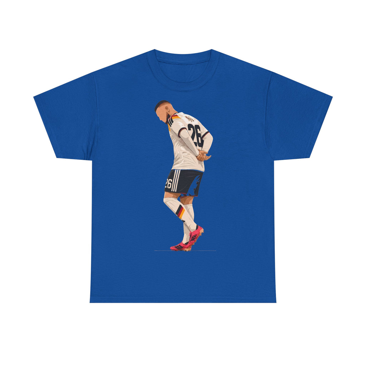 Kurdistán Alemania D. Undav Celebración Fútbol Deporte Aficionado - Camiseta unisex