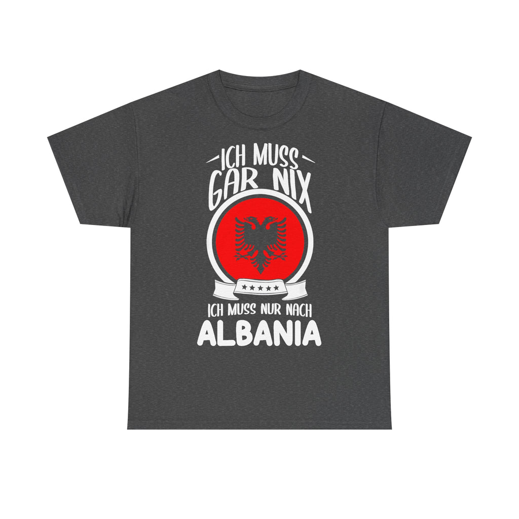 Albania Wappen Shqiptar Flagge Adler Fußball Fan Sport Unisex T Shirt