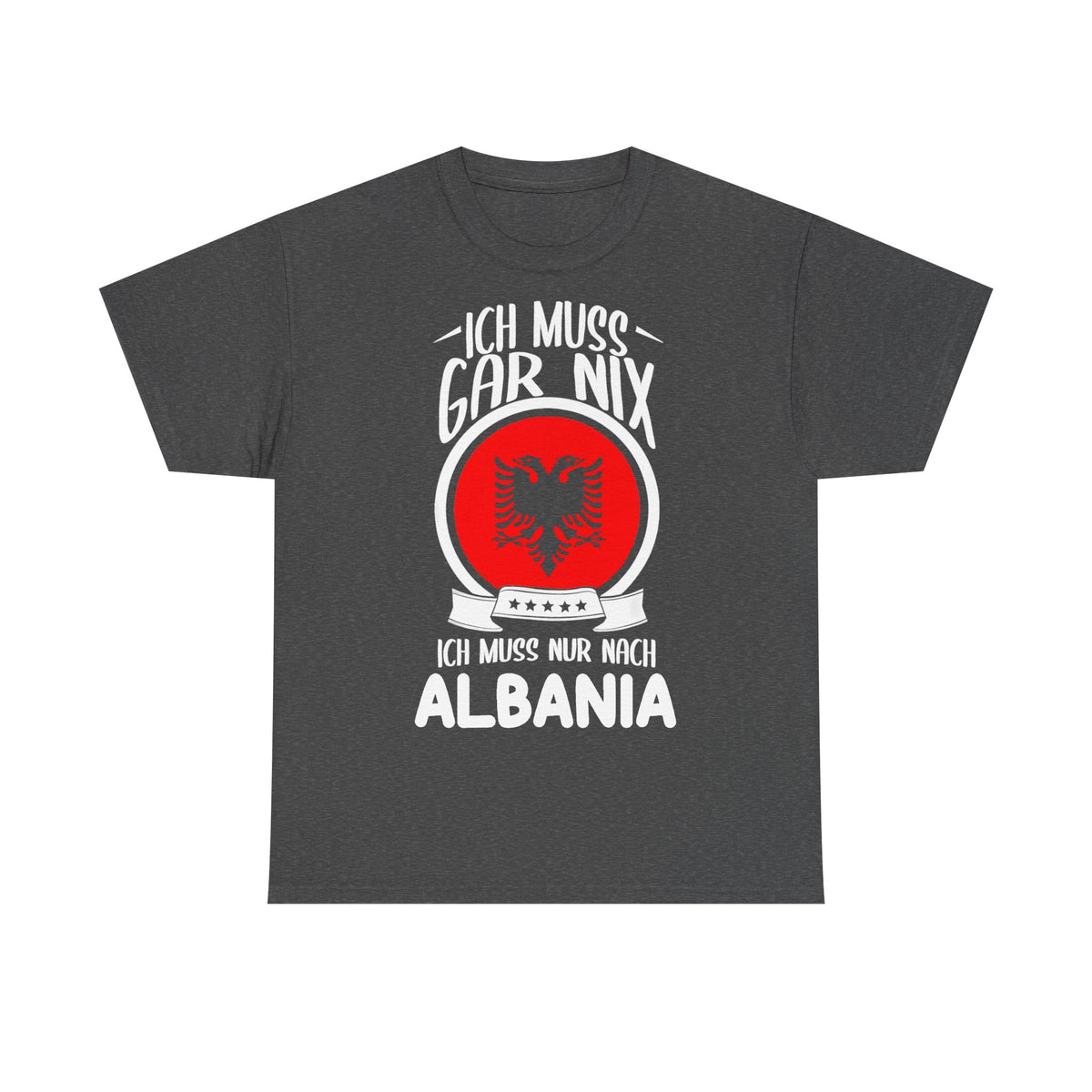 Albania Wappen Shqiptar Flagge Adler Fußball Fan Sport Unisex T Shirt