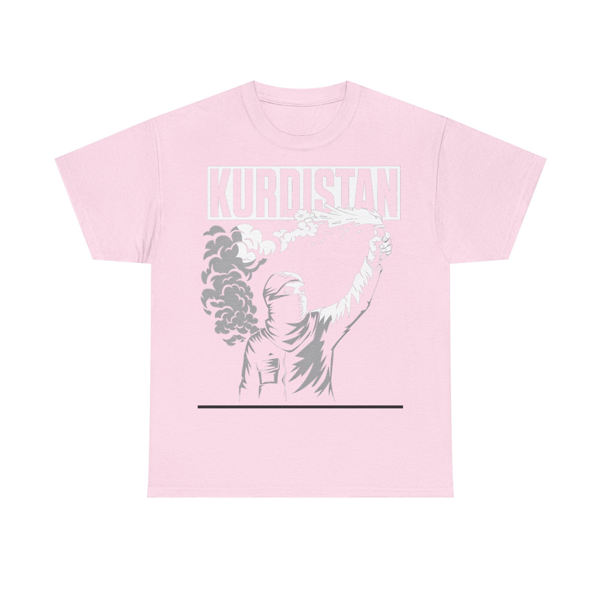 Camiseta unisex con escudo, bandera y regalo para los aficionados del Kurdistán: Azadi, patria