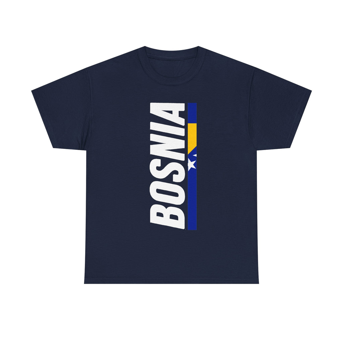 Bosnia Wappen Flagge Stolz Heimat Fußball fan Geschenkidee - Unisex T-Shirt