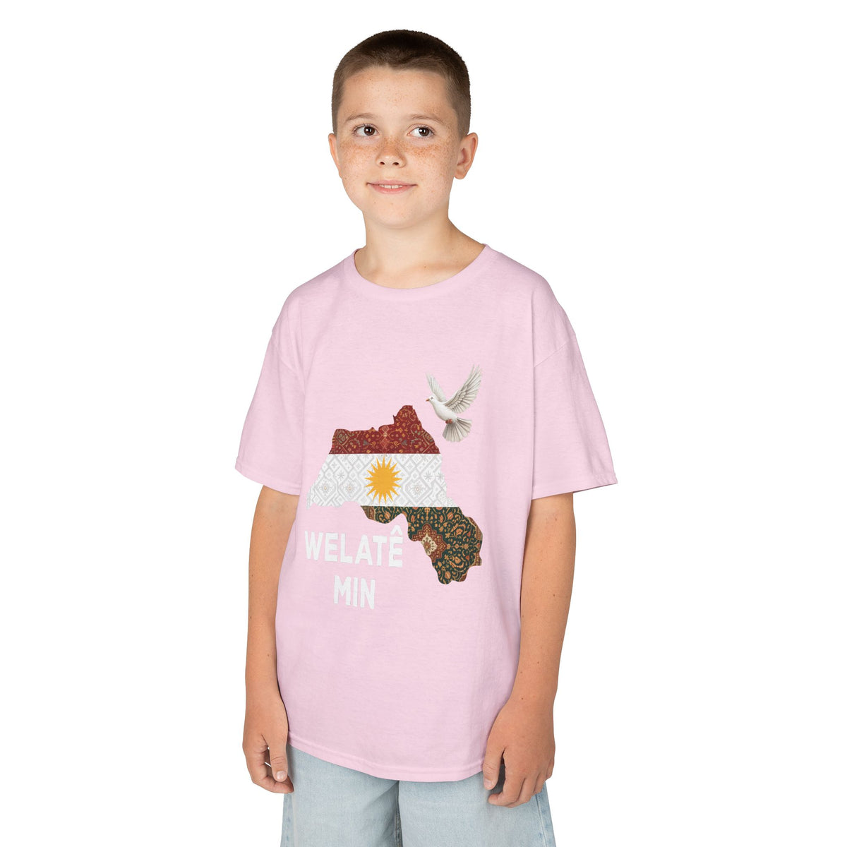 WELATE MIN KURDISTAN Azadi Nostalgie - Unisex Kinder & Jugendliche T-Shirt
