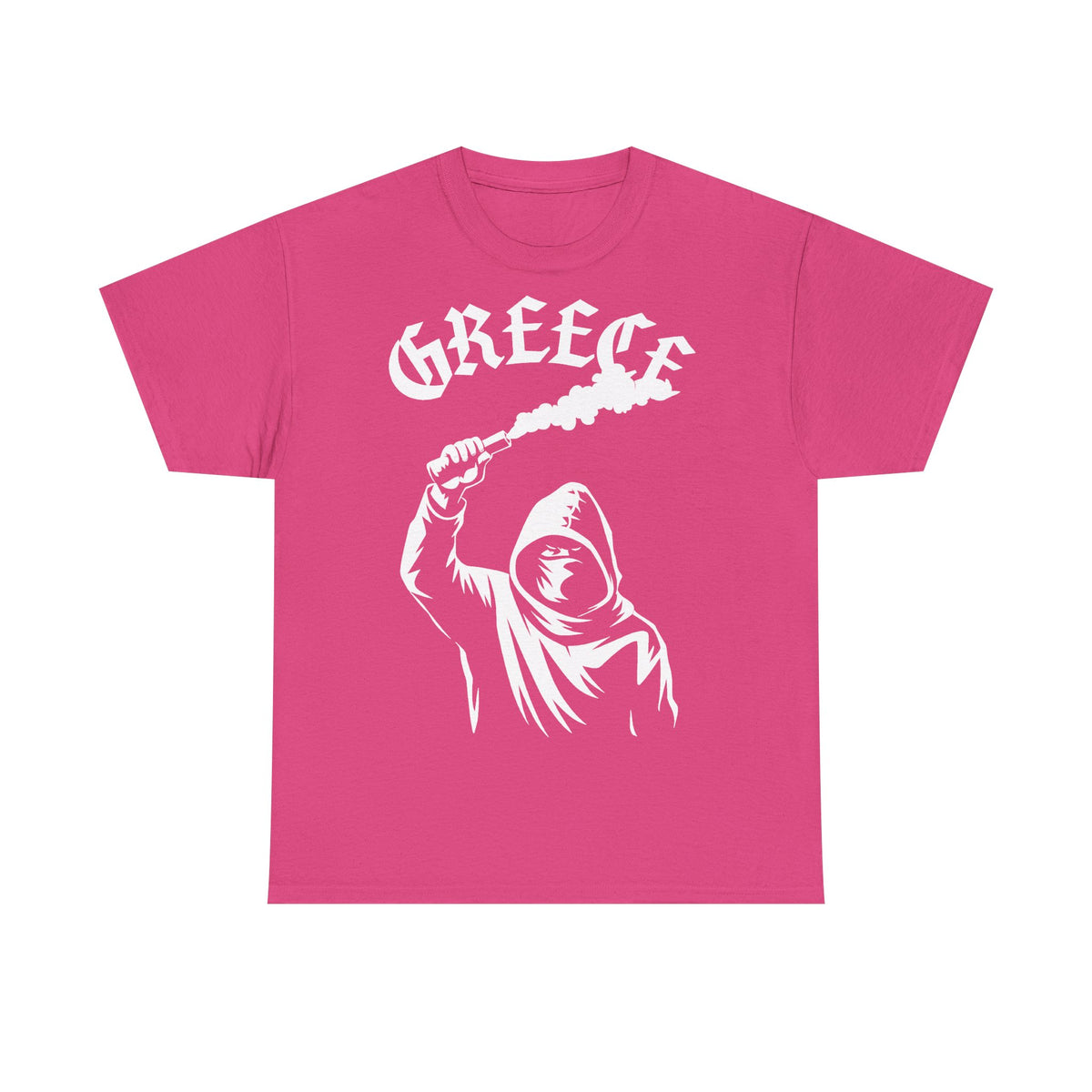 Greece Griechenland Hooligan Flagge Wappen Heimat Fußball Sport Fan Geschenkidee - Unisex T-Shirt