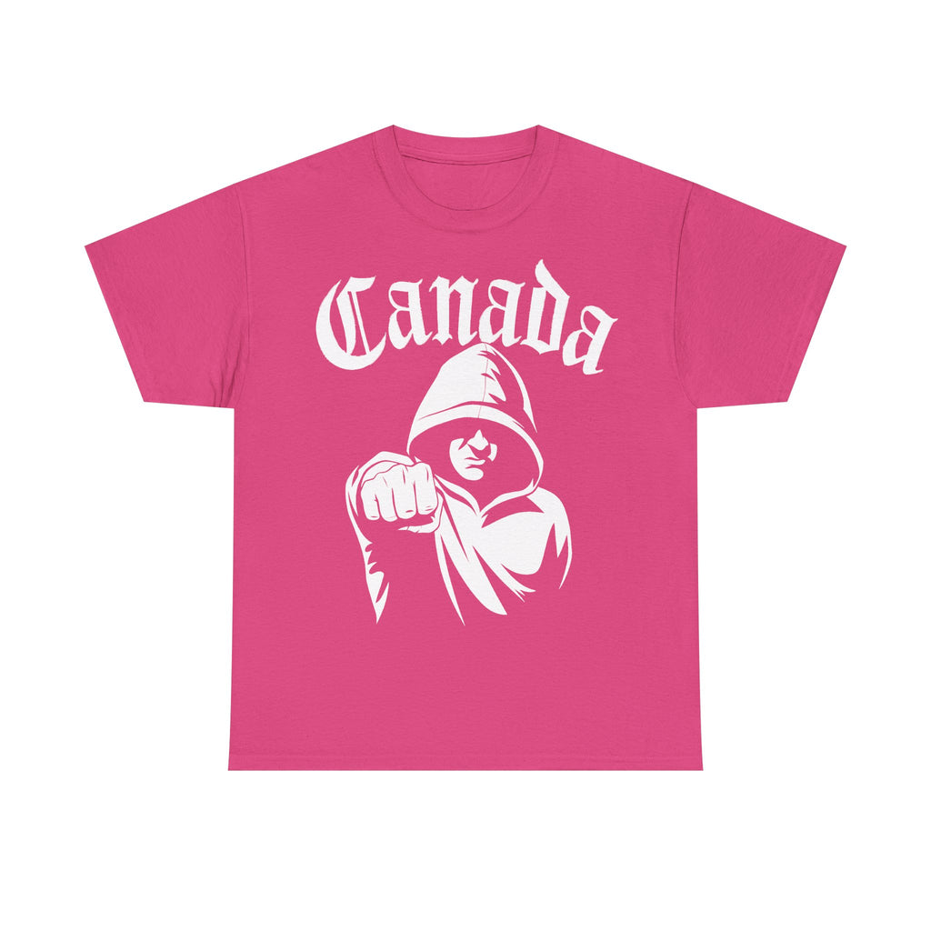 Canada Kanada Hooligan Wappen Flagge Fan Sport Fußball Geschenkidee - Unisey T-Shirt