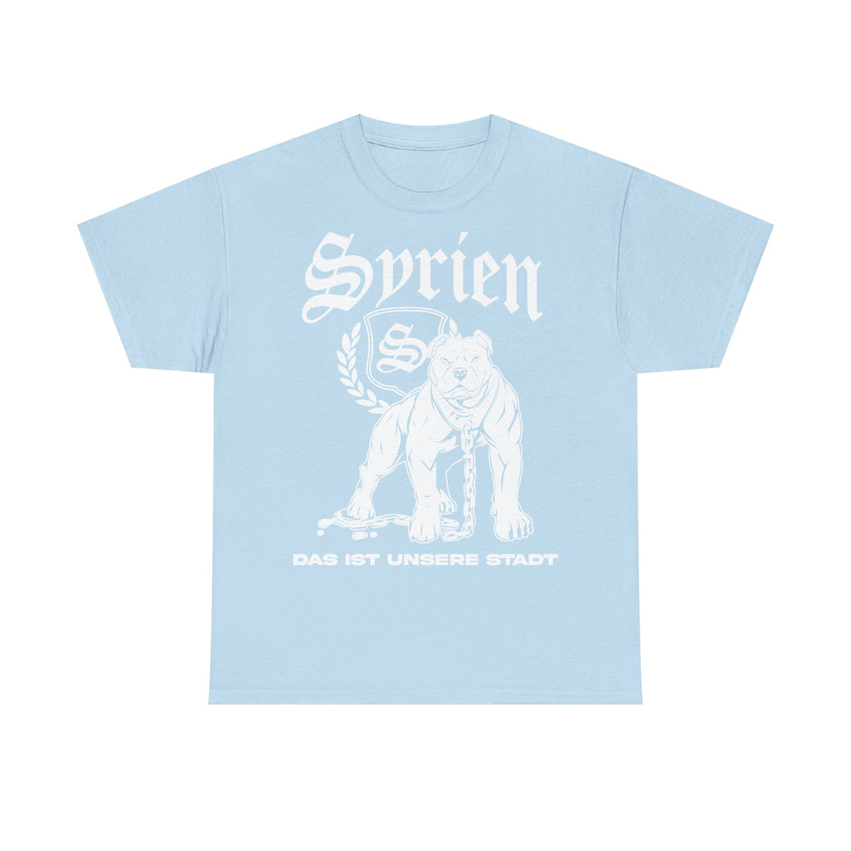 Syria Syrien Wappen Flagge Heimat Sport Fan Geschenkidee - Unisex T-Shirt
