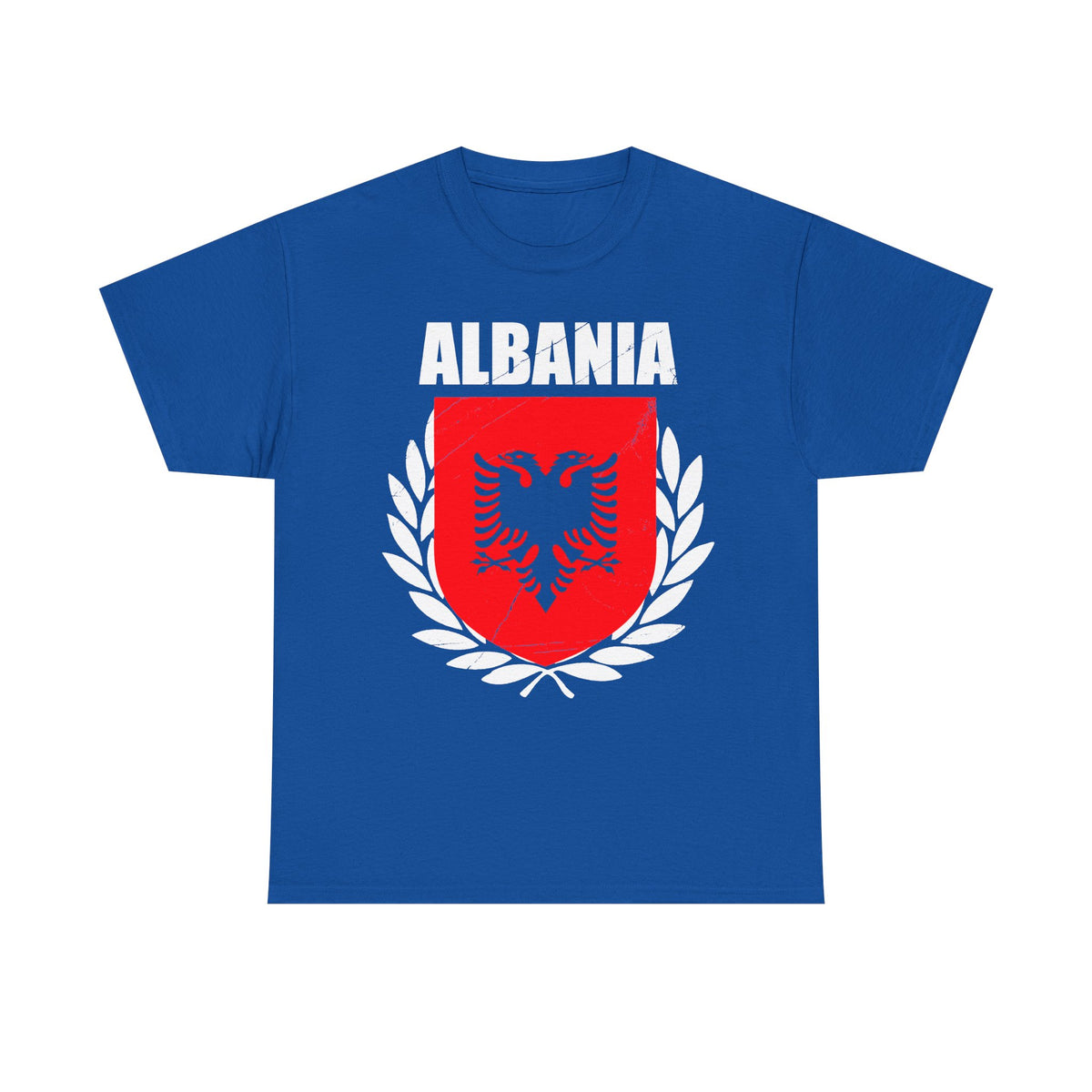 Camiseta unisex de Albania, escudo albanés, bandera, águila, fútbol, aficionado, deporte