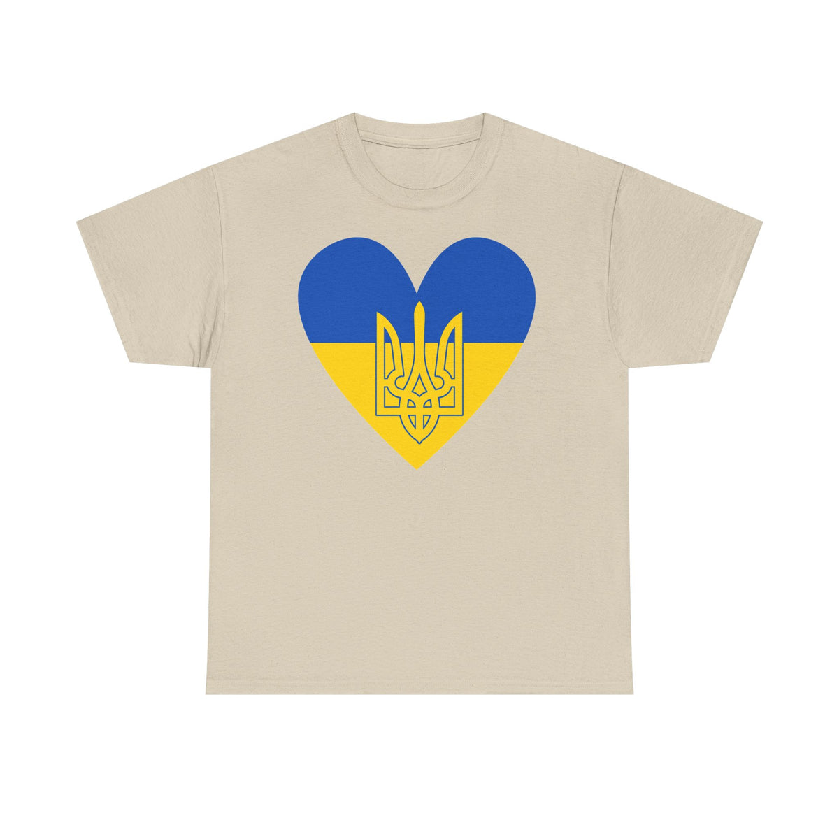 Bandera de Ucrania escudo idea de regalo afición al deporte moda vintage - Camiseta unisex