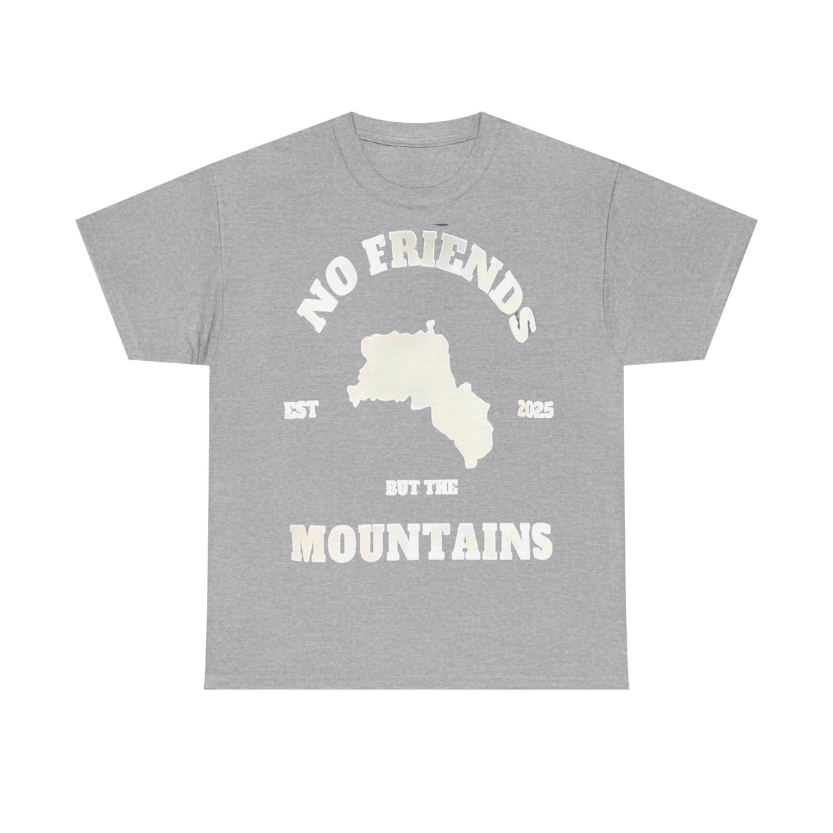 Sin amigos, pero con las montañas Kurdistán Azadi - Camiseta unisex