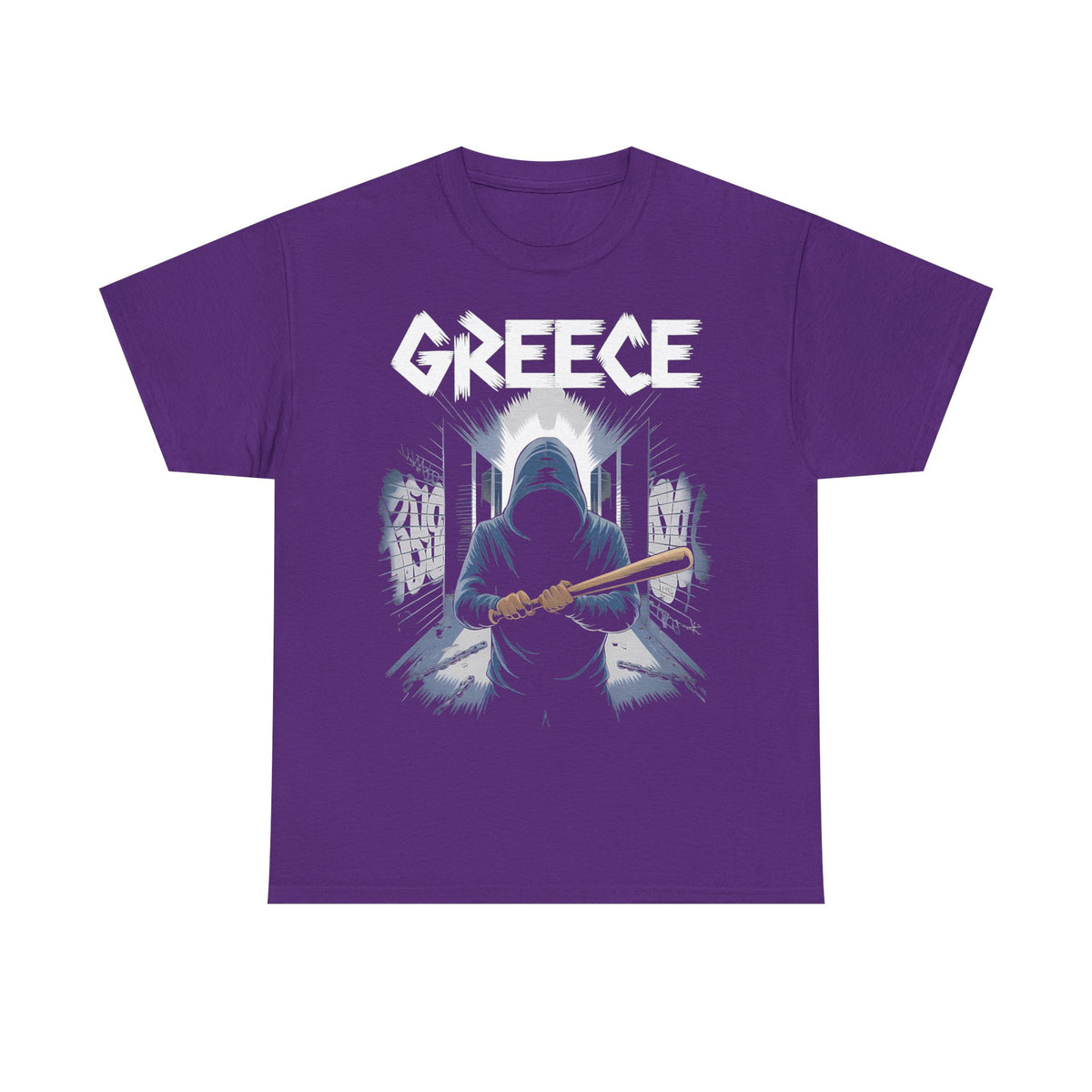 Grecia Grecia hooligan bandera escudo patria fútbol deporte aficionado idea de regalo - camiseta unisex