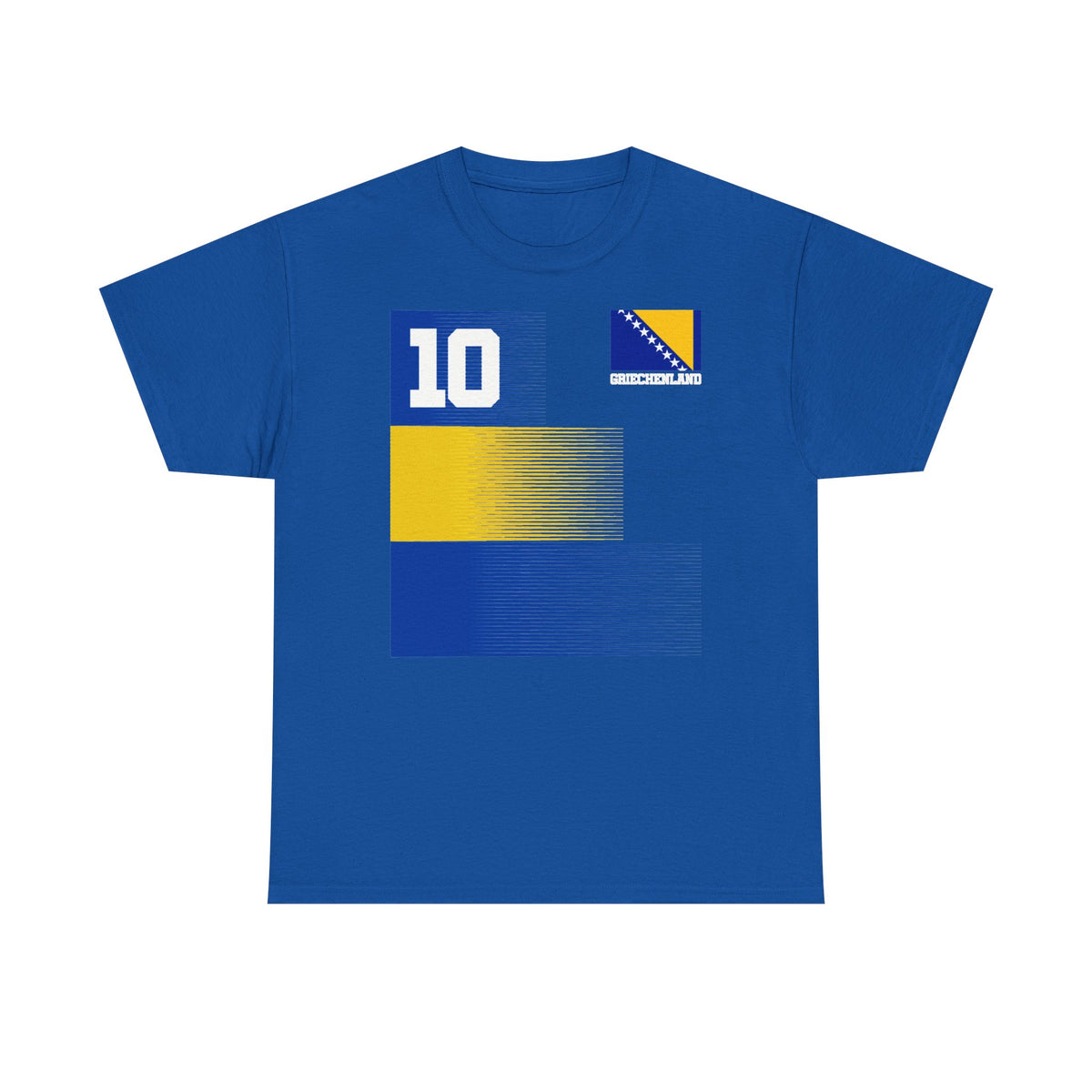 Bosnia Wappen Flagge Stolz Heimat Fußball fan Geschenkidee - Unisex T-Shirt