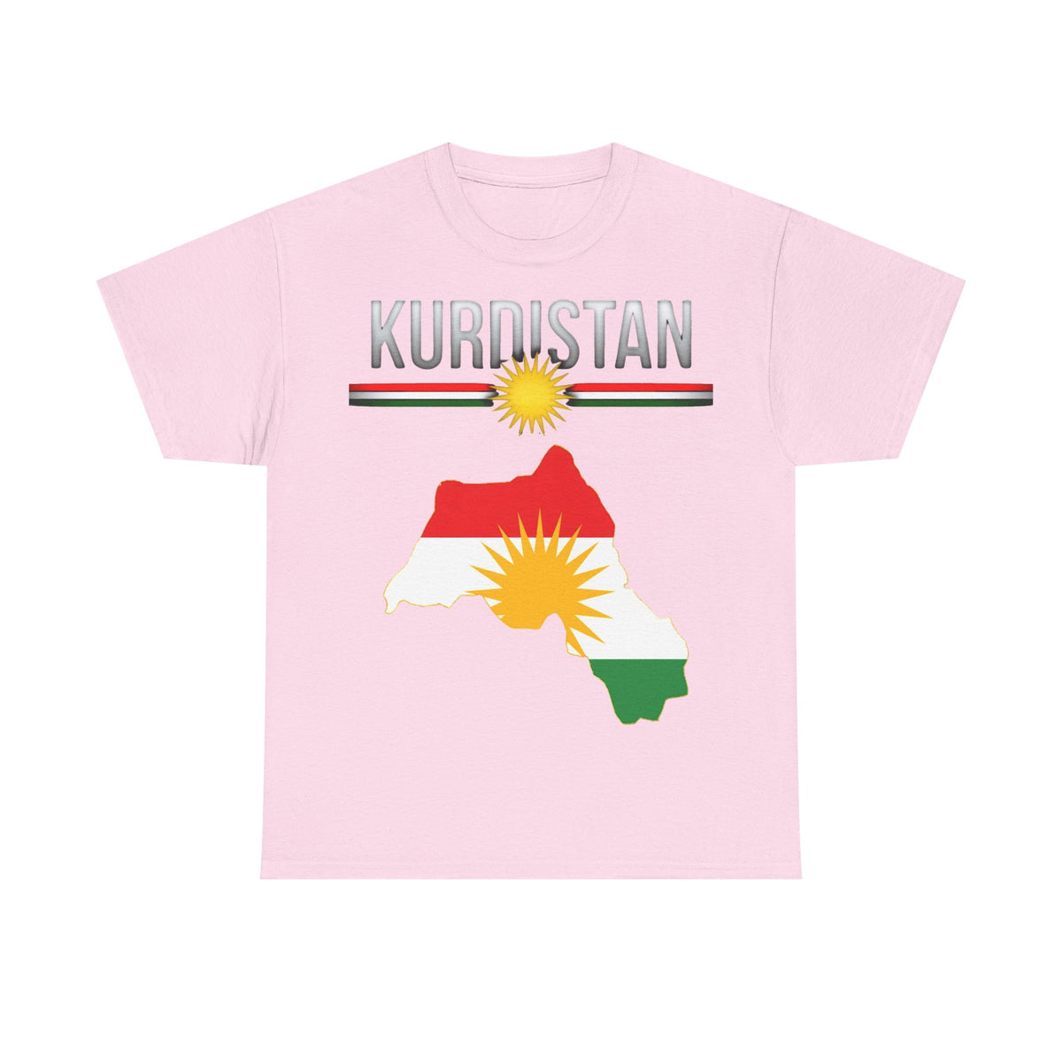 Kurdistan Pride Stolz Flagge Wappen - Unisex T-Shirt