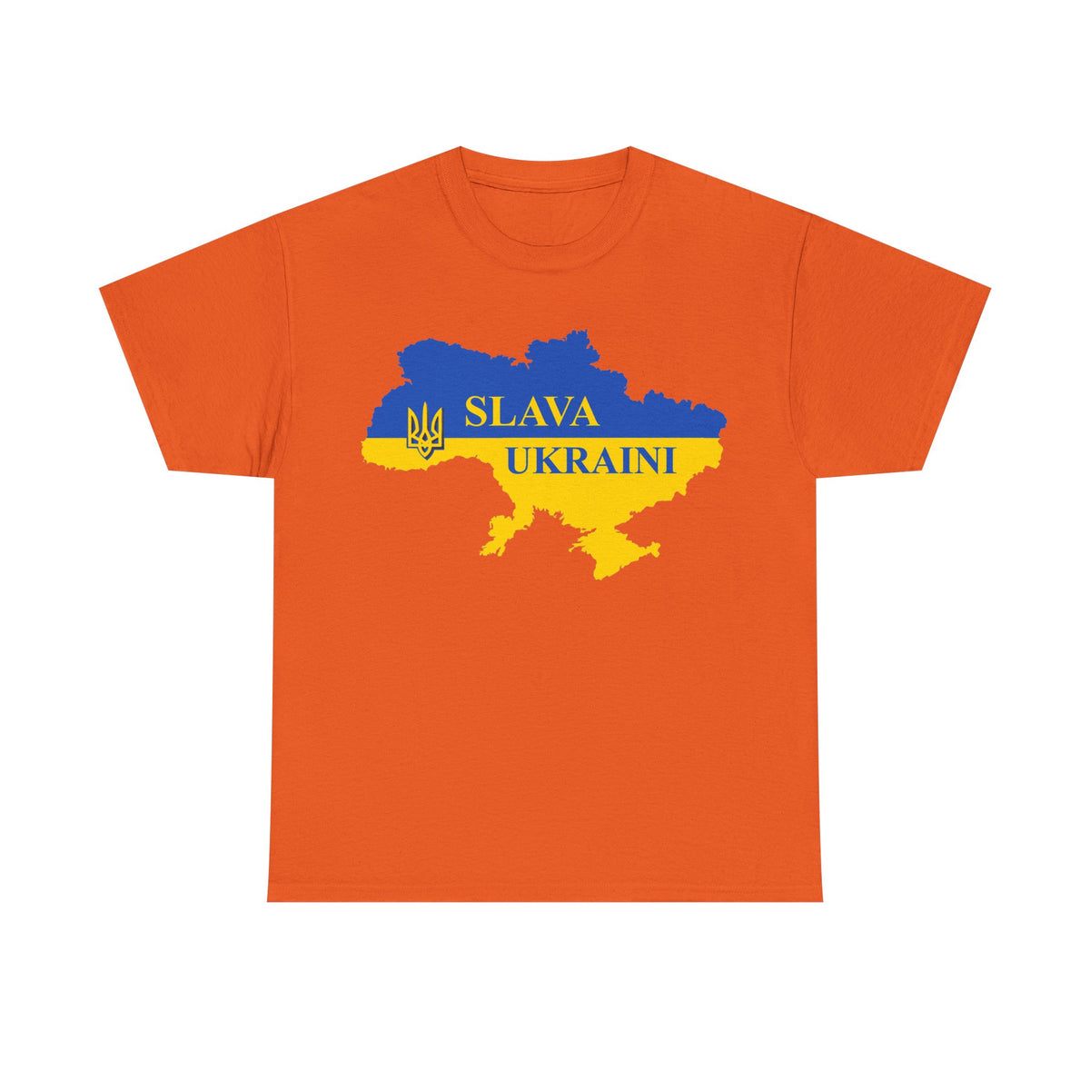 Bandiera e stemma dell'Ucraina Idea regalo Sport Tifoso Moda Vintage - T-shirt unisex