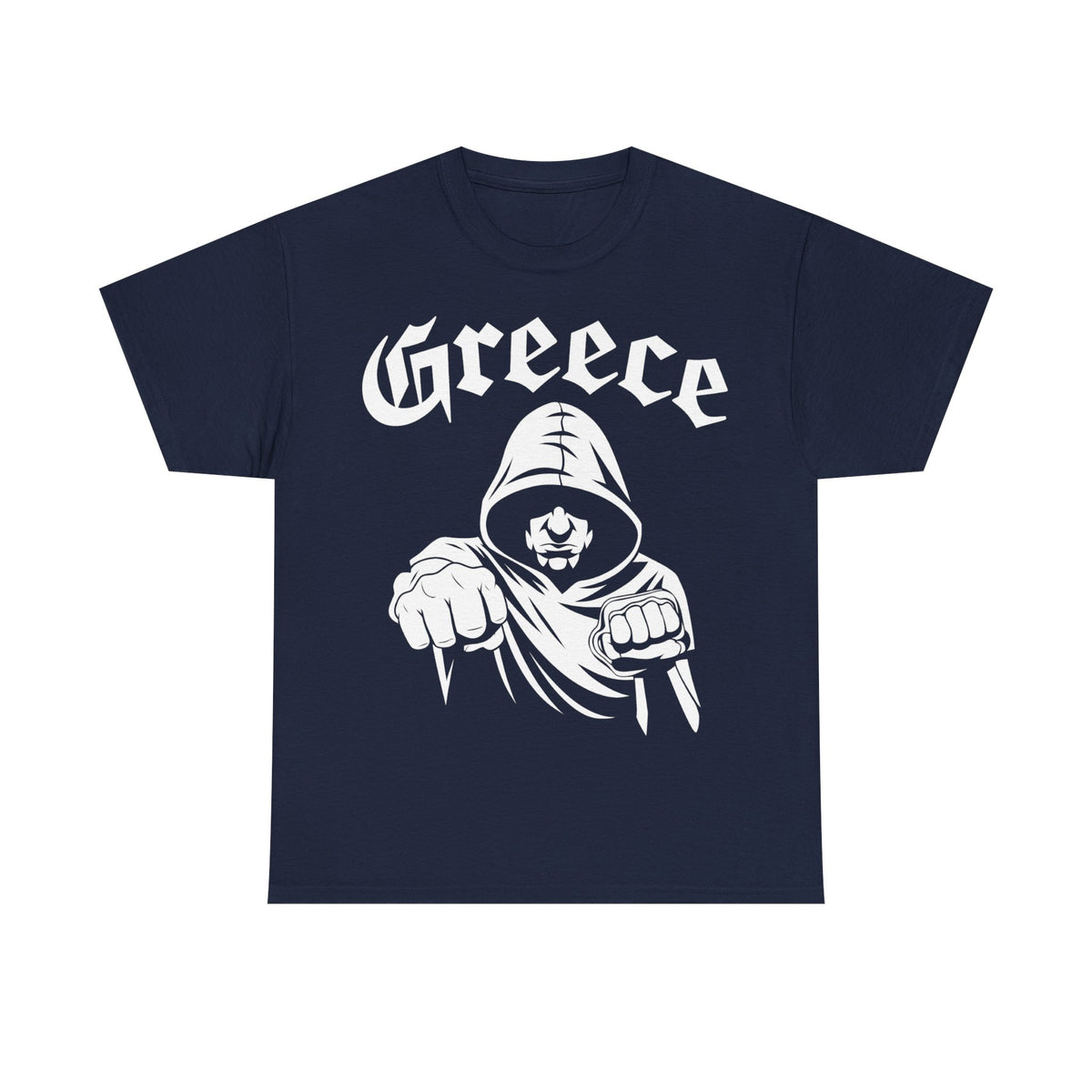 Grecia Grecia hooligan bandera escudo patria fútbol deporte aficionado idea de regalo - camiseta unisex