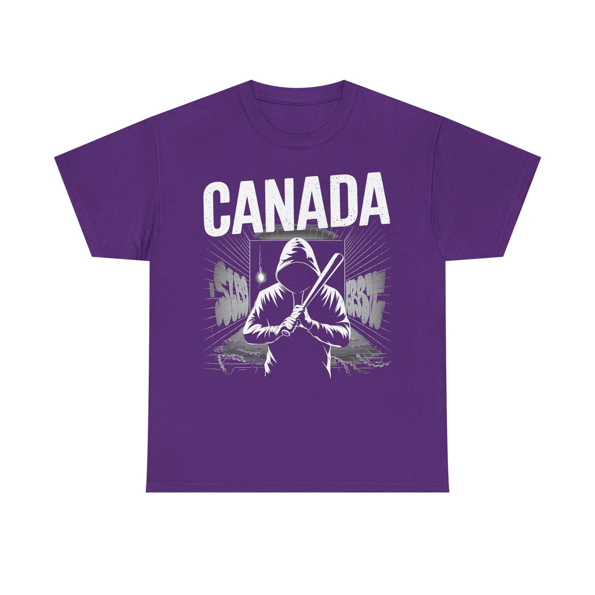 Canada Kanada Hooligan Wappen Flagge Fan Sport Fußball Geschenkidee - Unisey T-Shirt