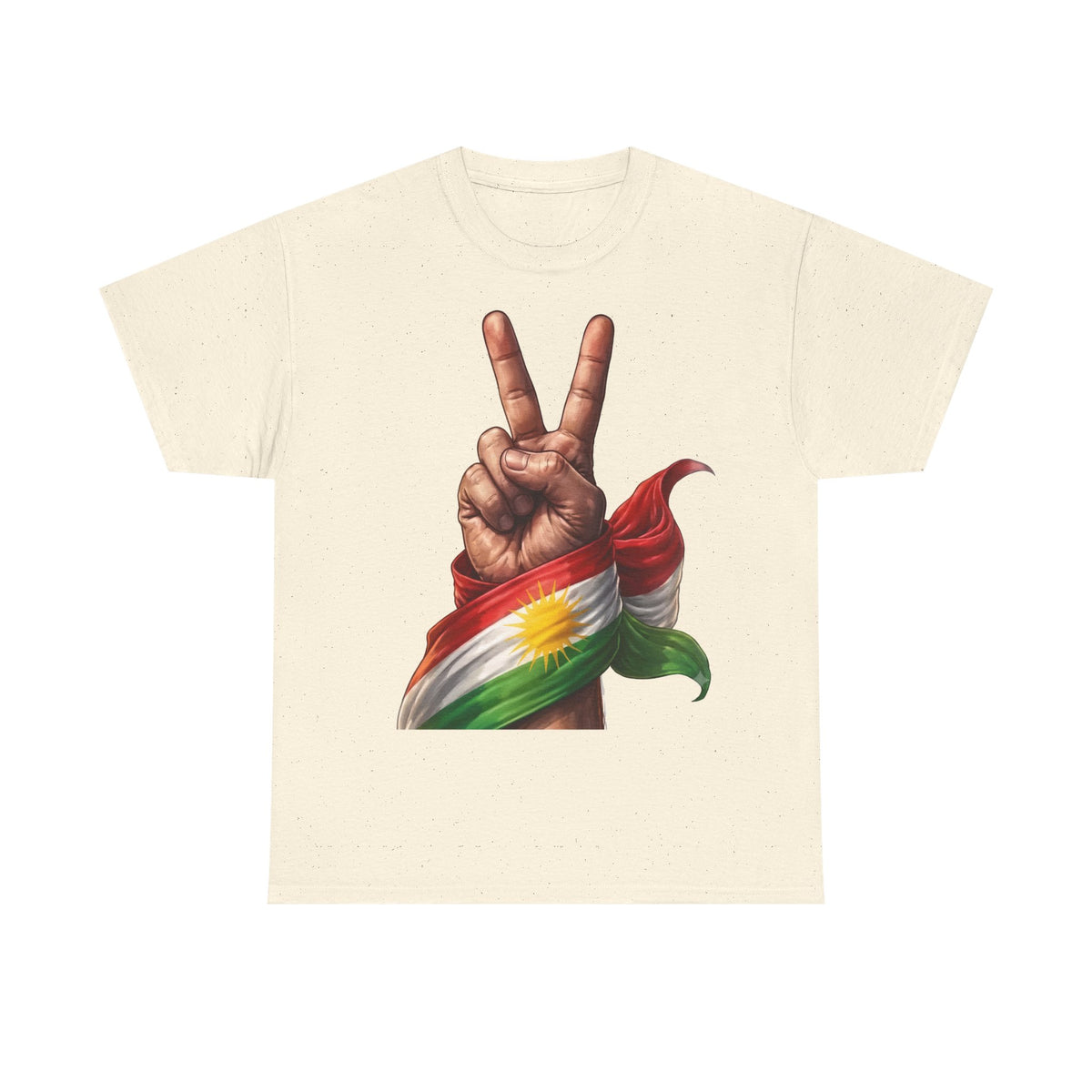 Kurdistán Paz Bandera Patria Orgullo - Camiseta unisex