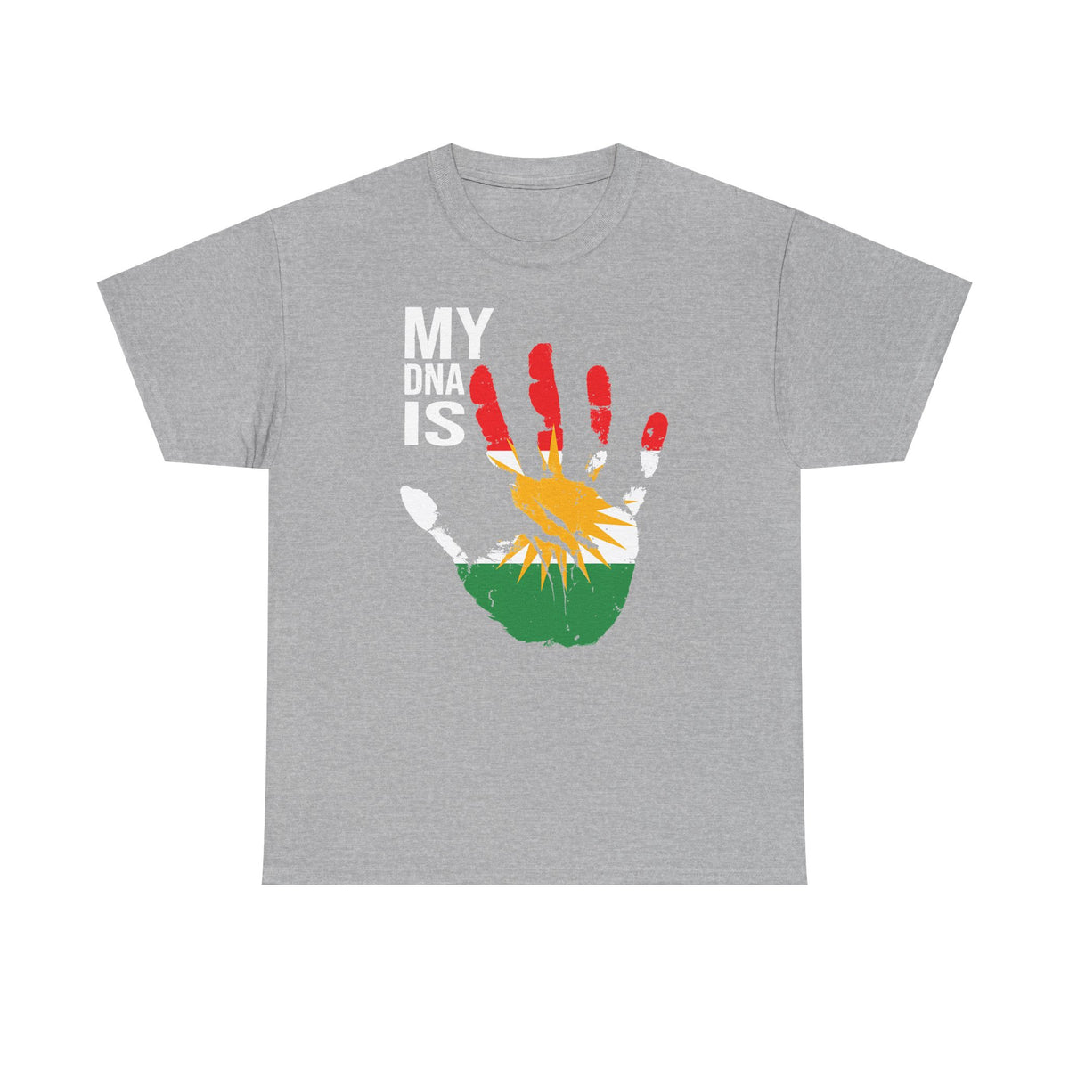 Kurdistán Azadi Escudo Bandera Patria Newroz Regalo - Camiseta unisex