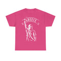 Greece Griechenland Hooligan Flagge Wappen Heimat Fußball Sport Fan Geschenkidee - Unisex T-Shirt
