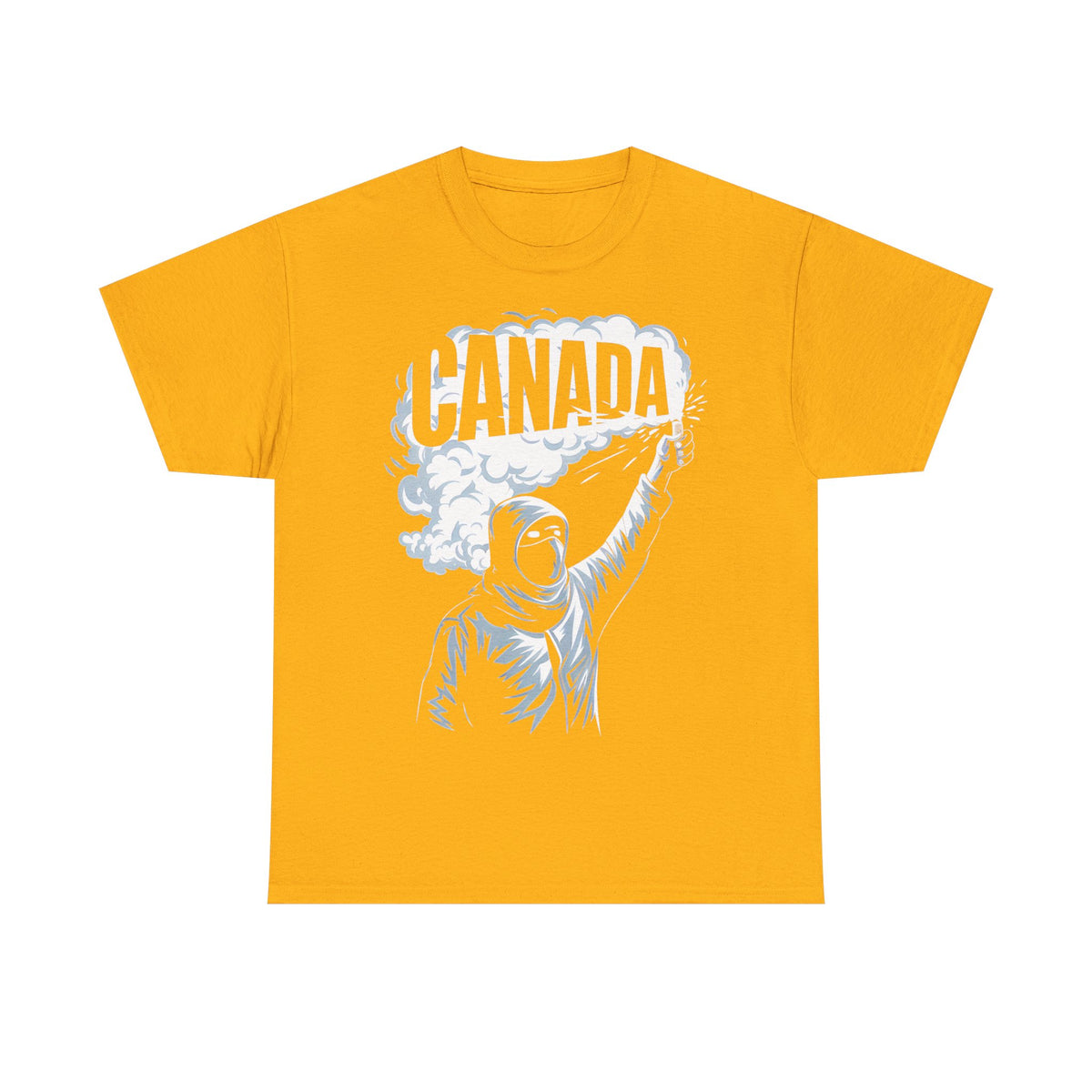 Canada Kanada Hooligan Wappen Flagge Fan Sport Fußball Geschenkidee - Unisey T-Shirt
