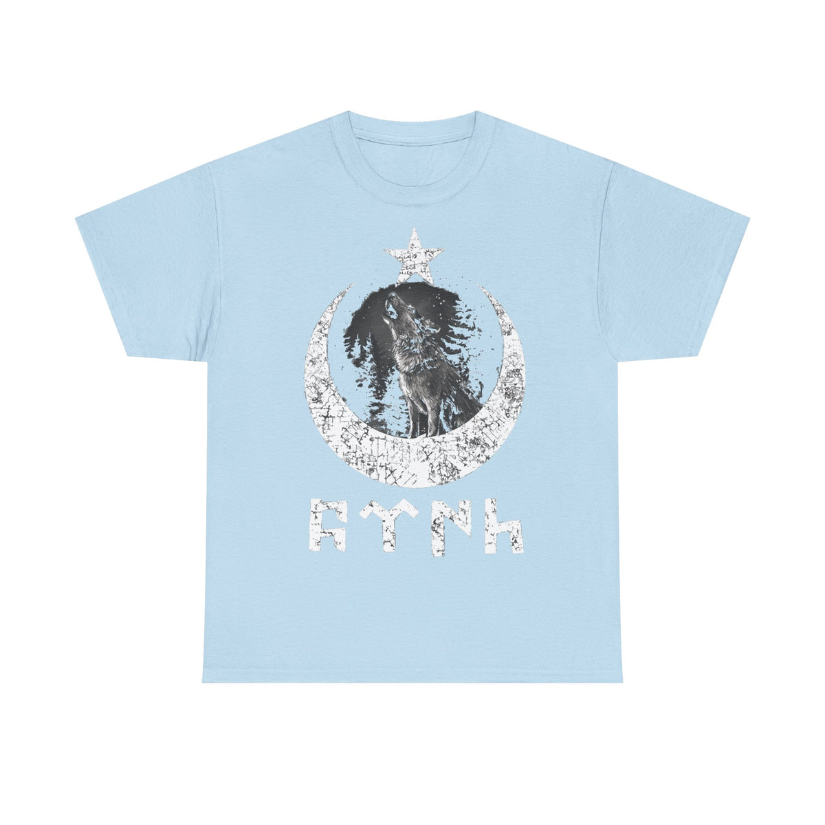 Leyenda Göktürk Turquía Orgullo Lobo Bozkurt Medianoche Idea de regalo - Camiseta unisex