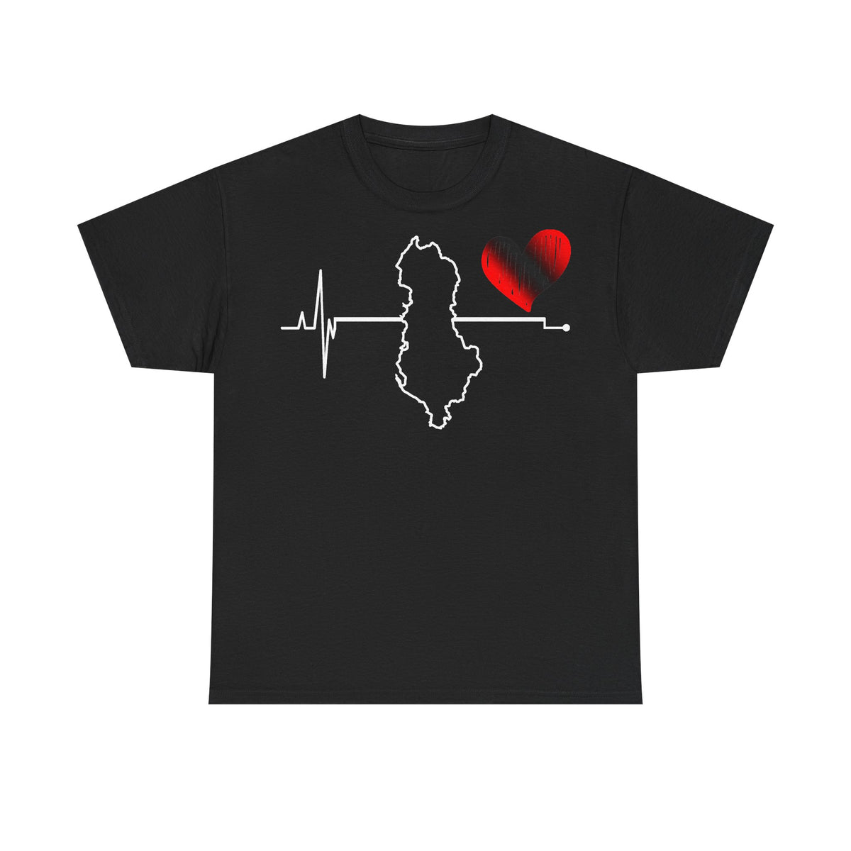 Albania Wappen Shqiptar Flagge Adler Fußball Fan Sport Unisex T Shirt