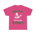 Syria Syrien Wappen Flagge Heimat Sport Fan Geschenkidee - Unisex T-Shirt