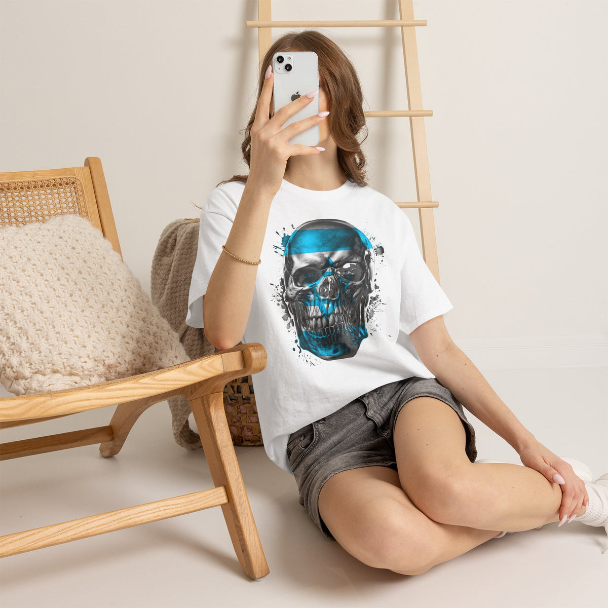 Israel Wappen Flagge Fan Geschenkidee Fashion - Unisex T-Shirt