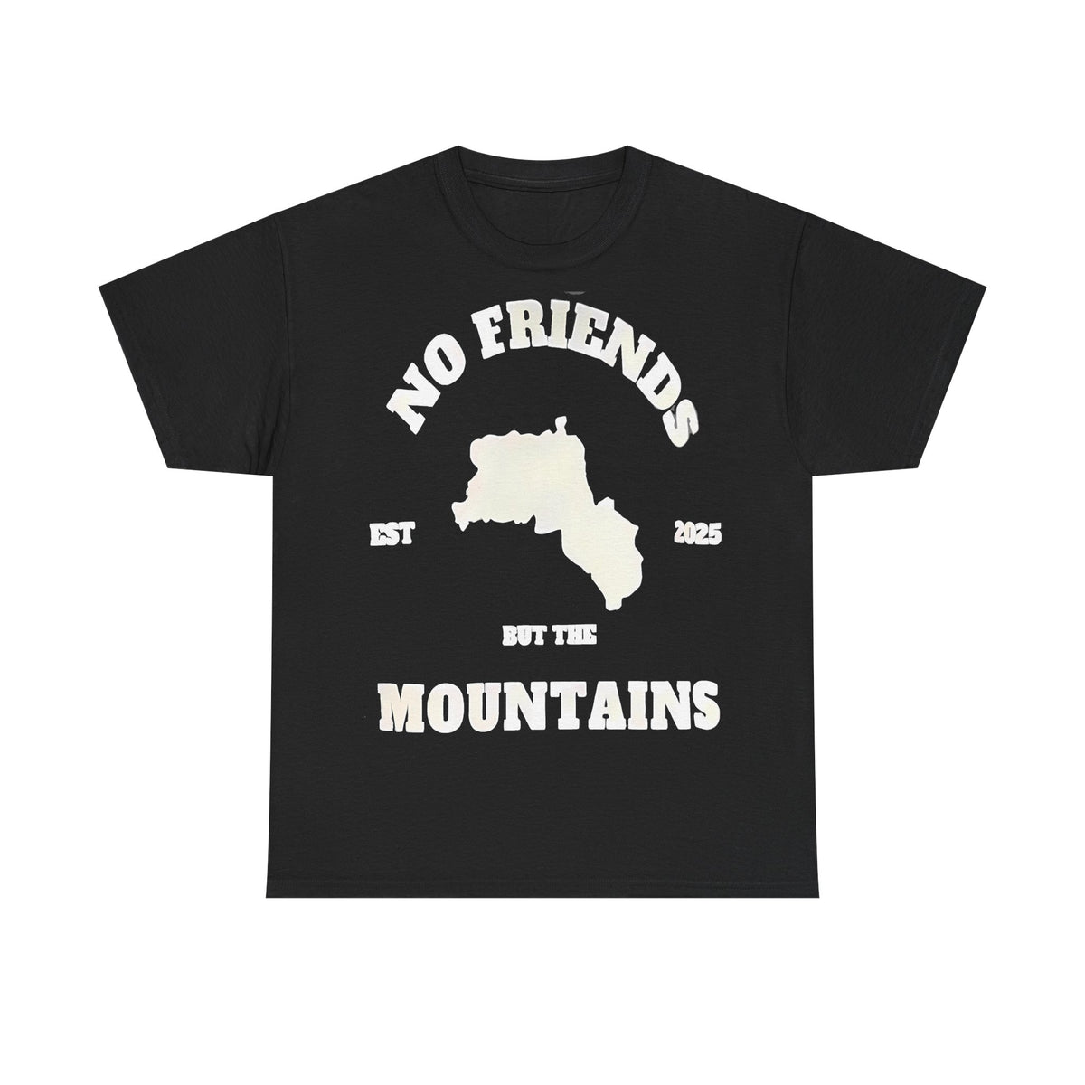 Sin amigos, pero con las montañas Kurdistán Azadi - Camiseta unisex