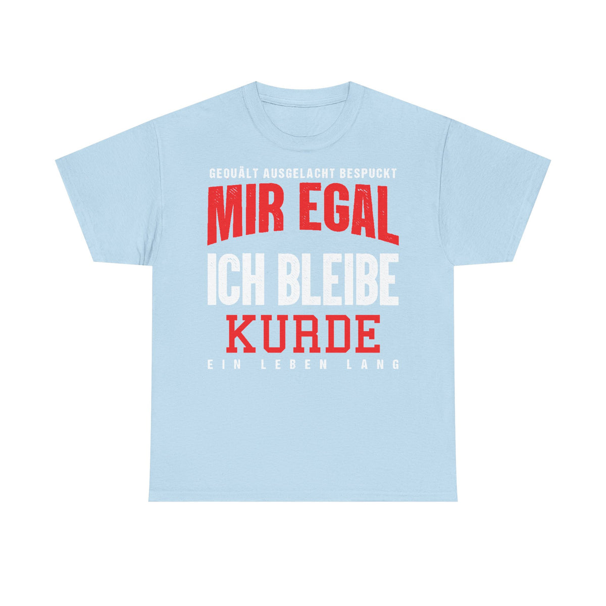 Kurdistán Azadi Escudo Bandera Patria Newroz Regalo - Camiseta unisex