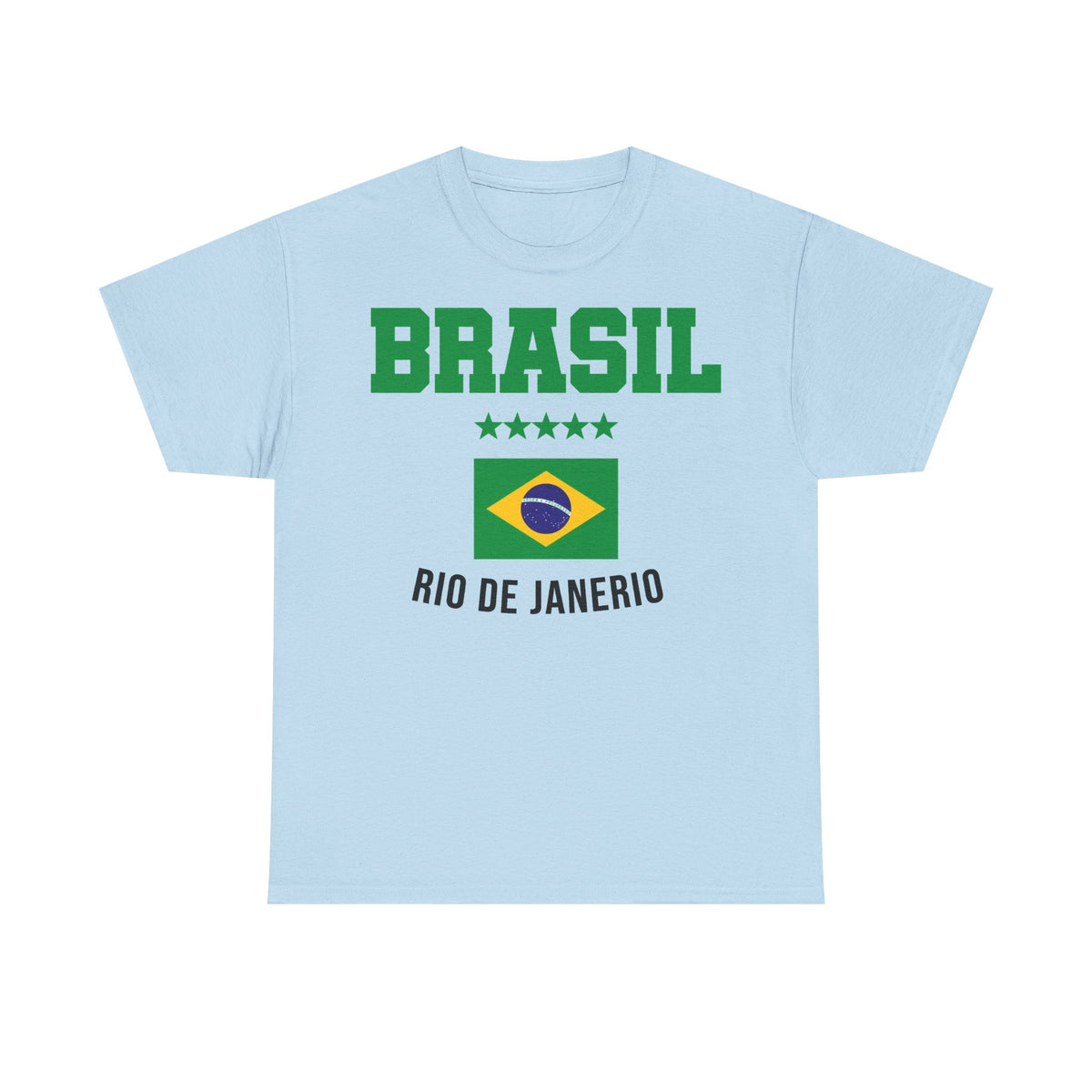 Brazil Brasilien Wappen Flagge Sport Fan Fußball Geschenkidee - Unisex T-Shirt