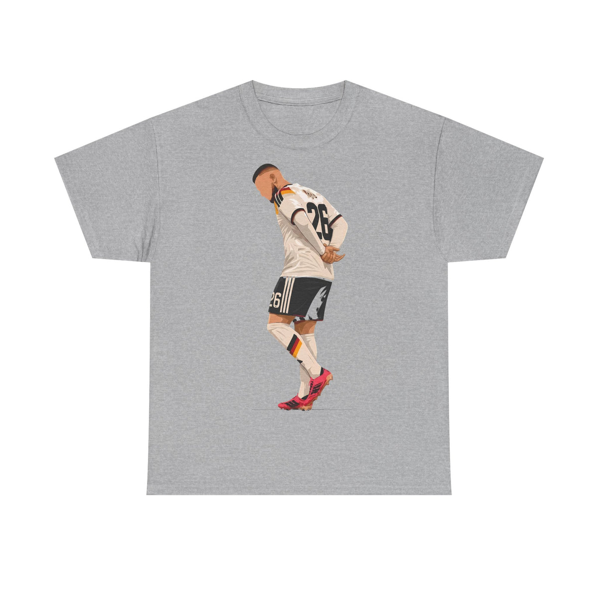 Kurdistán Alemania D. Undav Celebración Fútbol Deporte Aficionado - Camiseta unisex