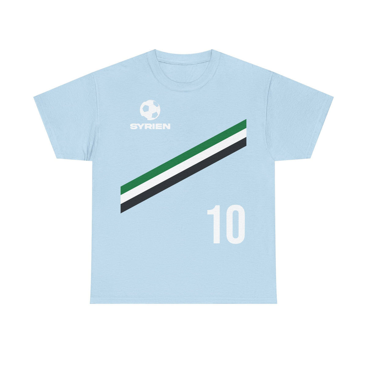 Syria Syrien Wappen Flagge Heimat Sport Fan Geschenkidee - Unisex T-Shirt
