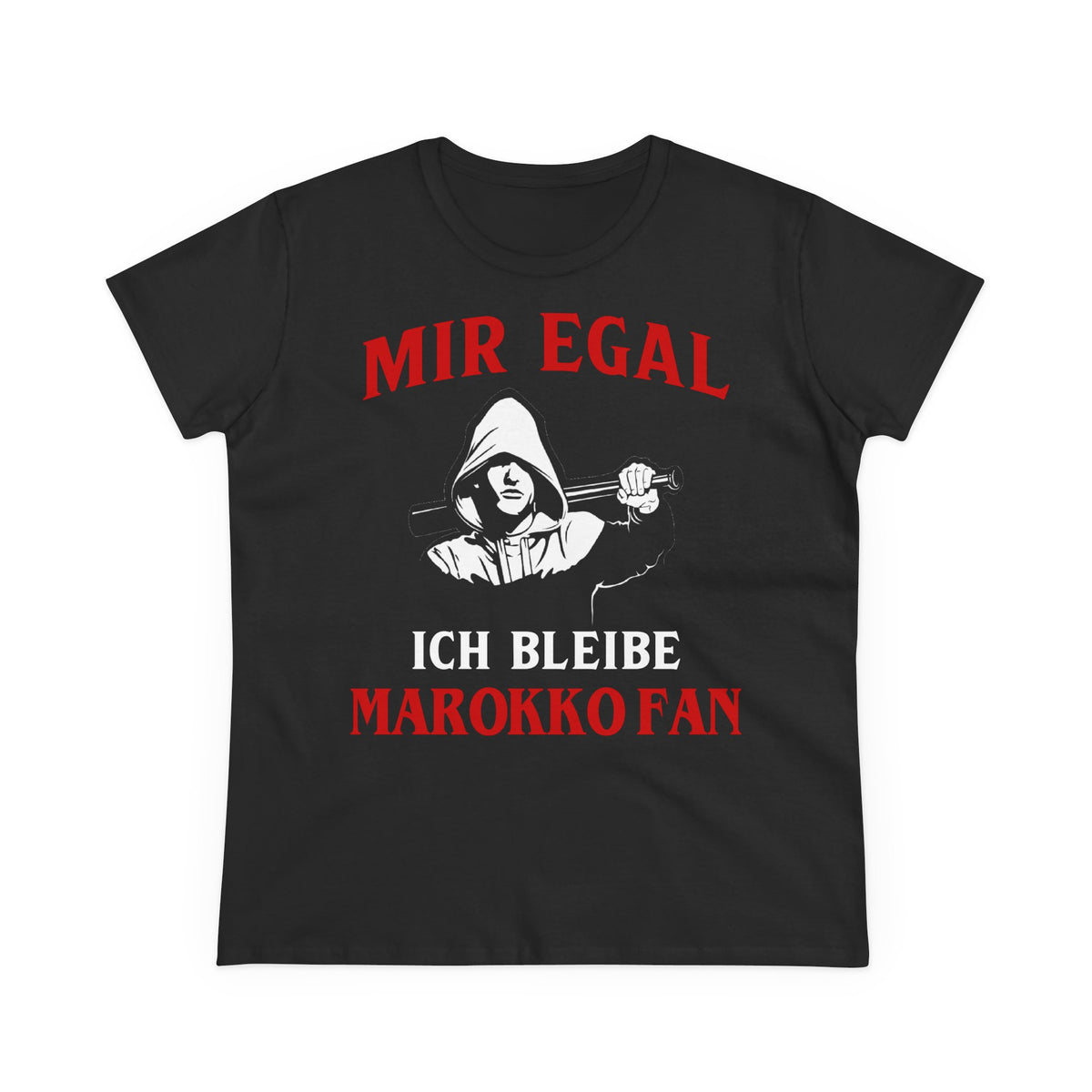 Escudo de Marruecos, bandera de Marruecos, orgullo, aficionada al fútbol y al deporte, idea de regalo - Camiseta para mujer