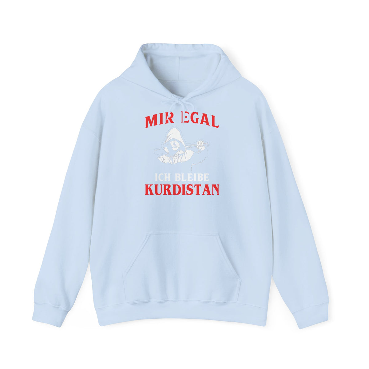 Kurdistan patria orgoglio stemma bandiera sport calcio regalo per tifosi - felpa con cappuccio unisex