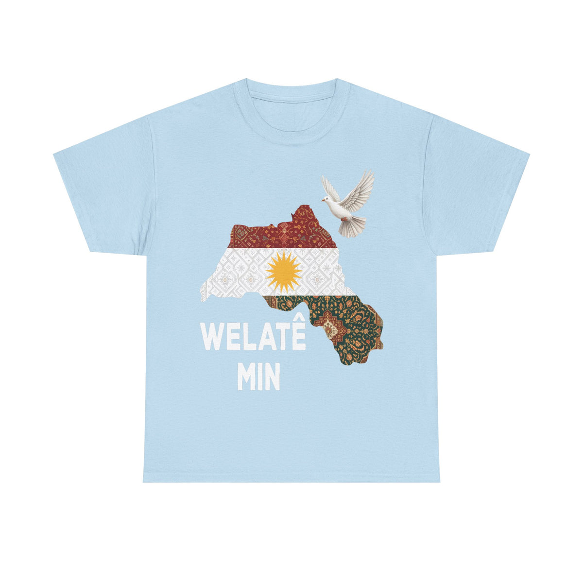 WELATE MIN KURDISTAN Azadi Nostalgie - Unisex T-Shirt
