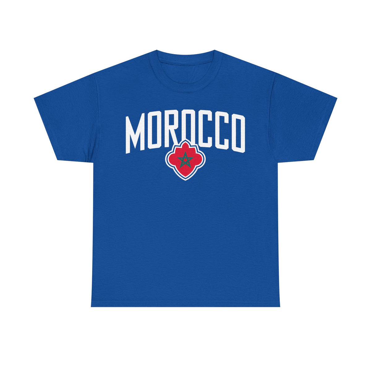 Escudo de hooligan de Marruecos Bandera de Marruecos Fútbol Aficionado Deporte Idea de regalo - Camiseta unisex