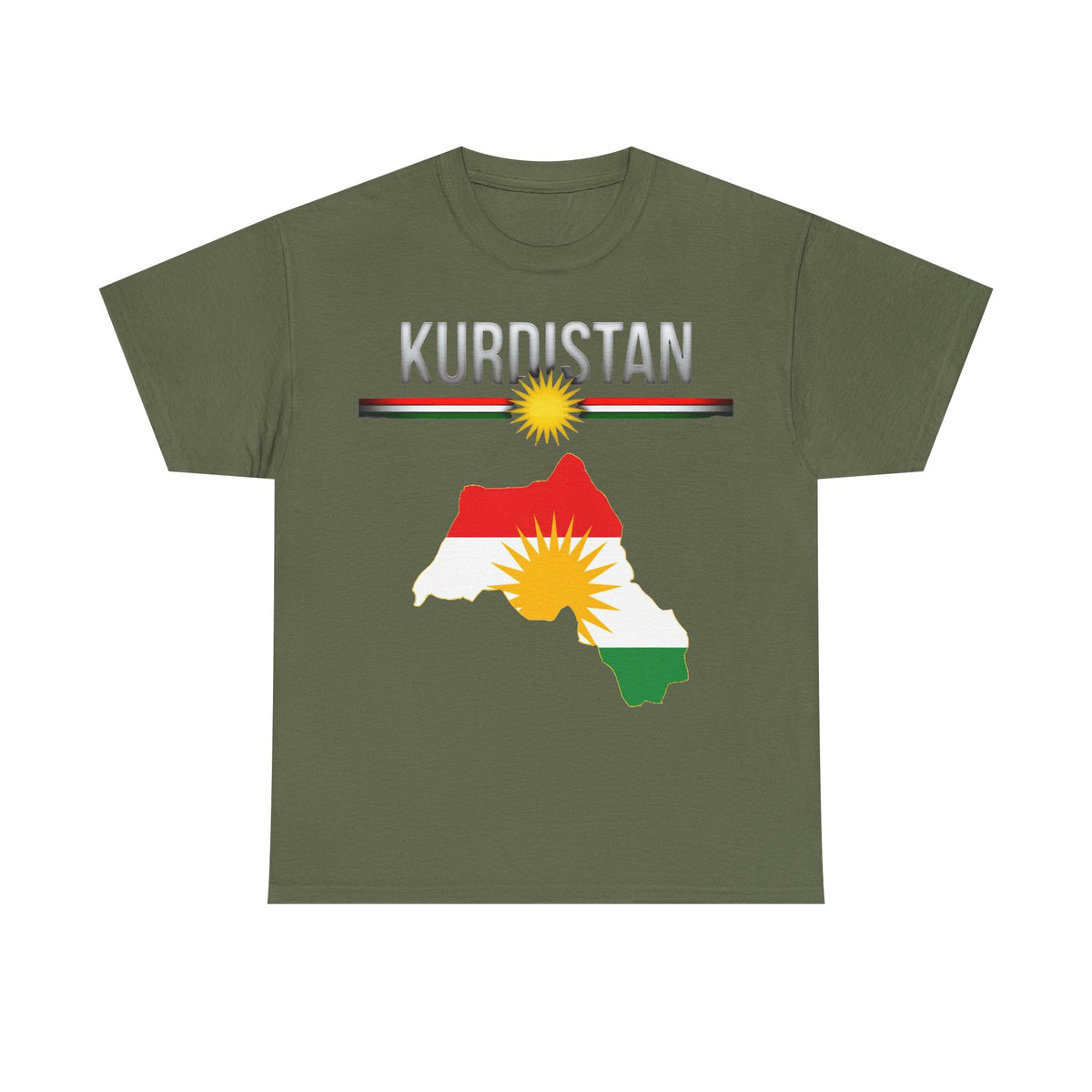 Kurdistan Pride Flagge Azadi Newroz - Unisex T-shirt