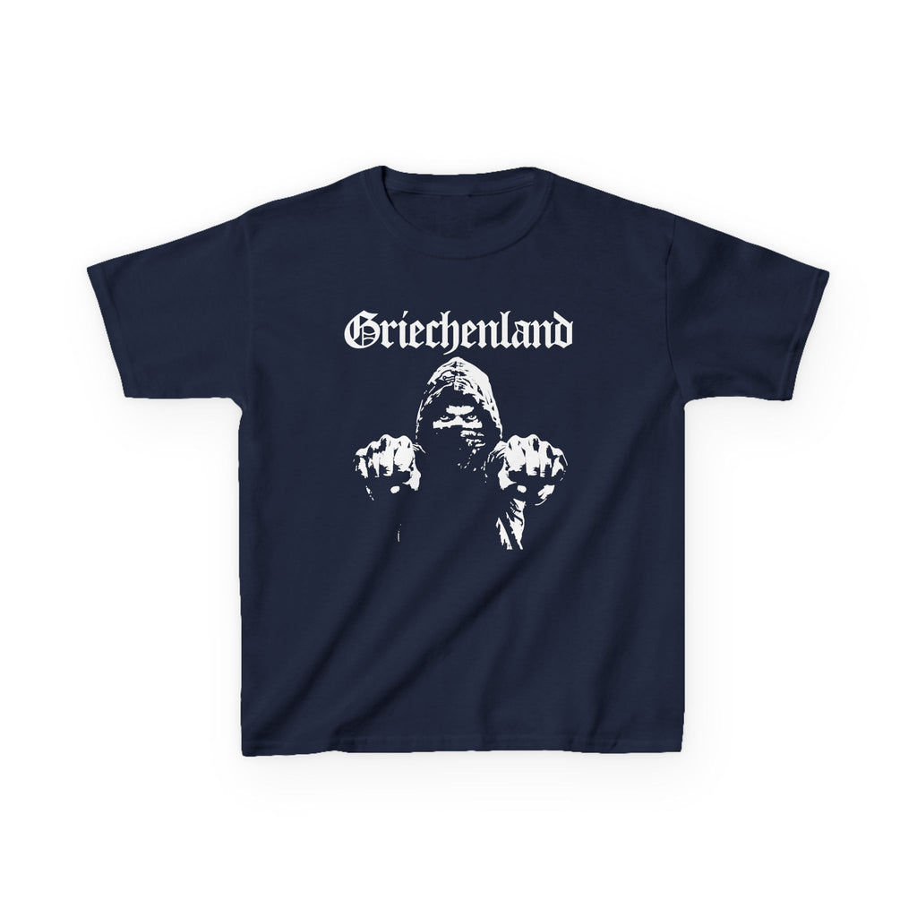 Greece Griechenland Flagge Wappen Heimat Fußball Sport Fan Geschenkidee - Für Kinder & Jugendliche Unisex T-Shirt