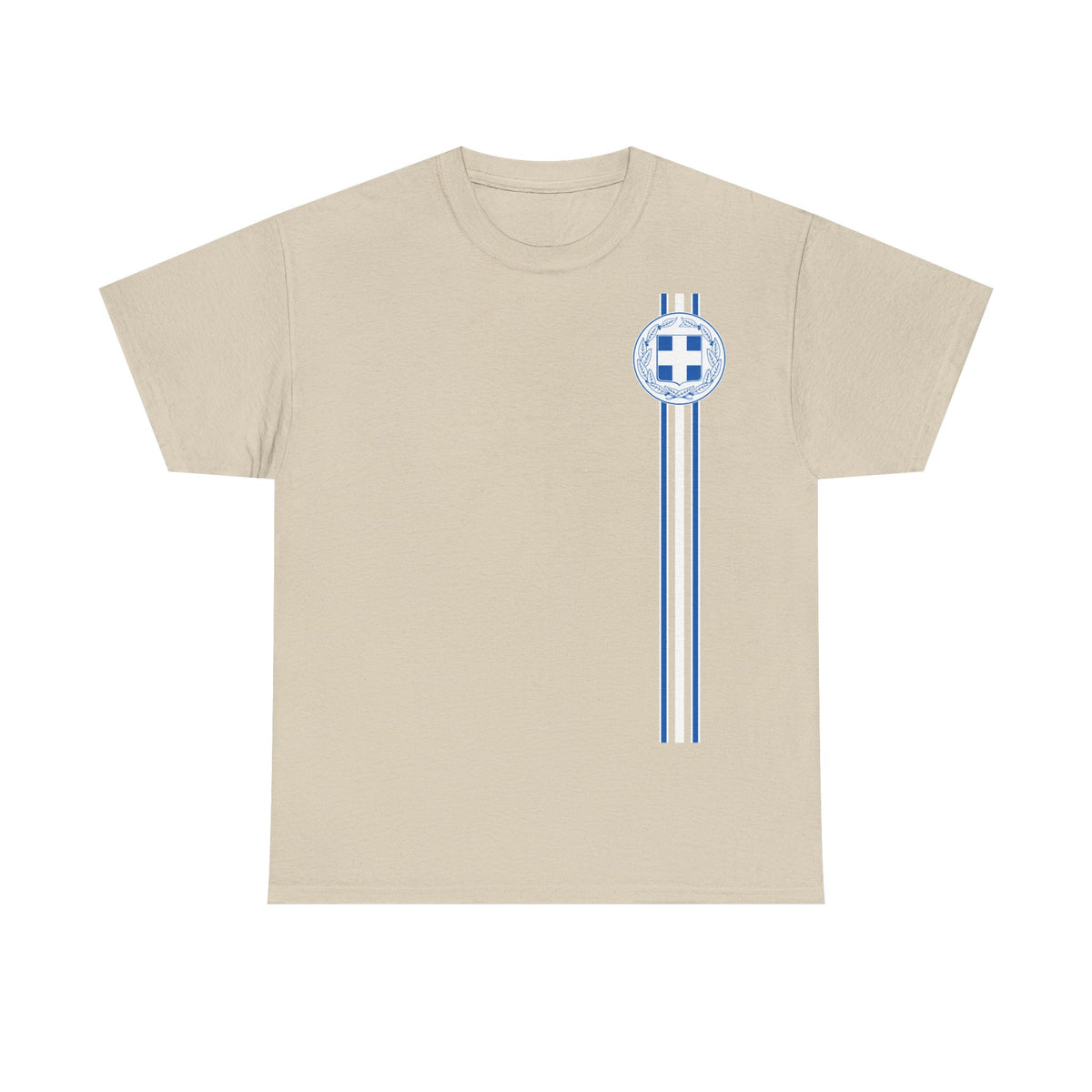 Grecia Grecia Bandera Escudo Patria Fútbol Deporte Aficionado Idea de regalo - Camiseta unisex