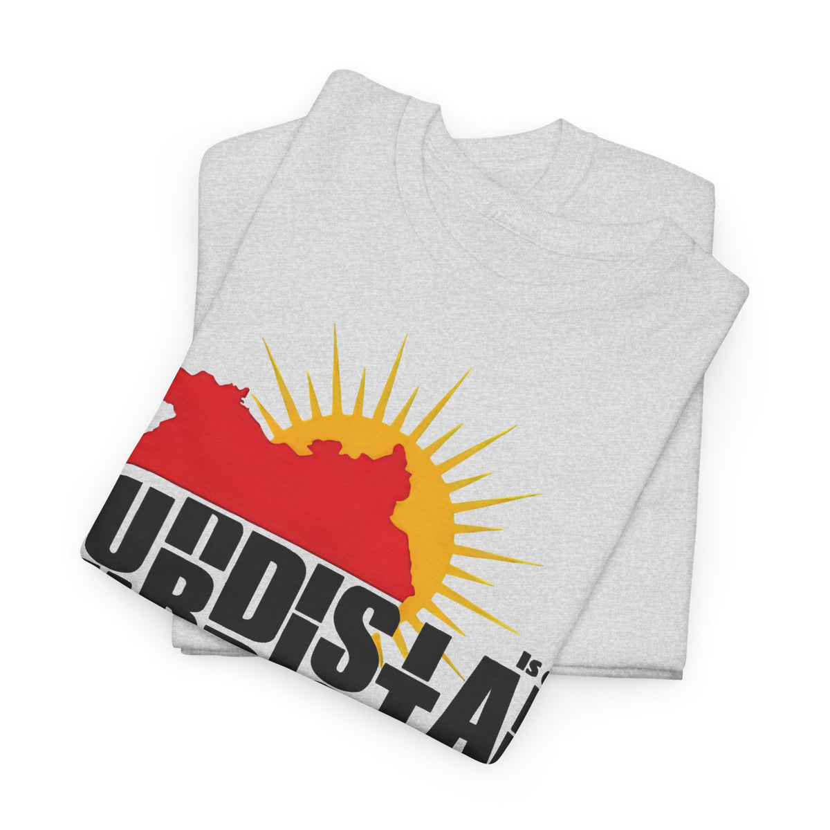 Kurdistan is ONE Flagge Heimat Newroz - Unisex T-Shirt