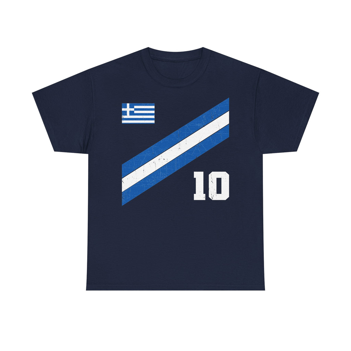 Grecia Grecia Bandera Escudo Patria Fútbol Deporte Aficionado Idea de regalo - Camiseta unisex