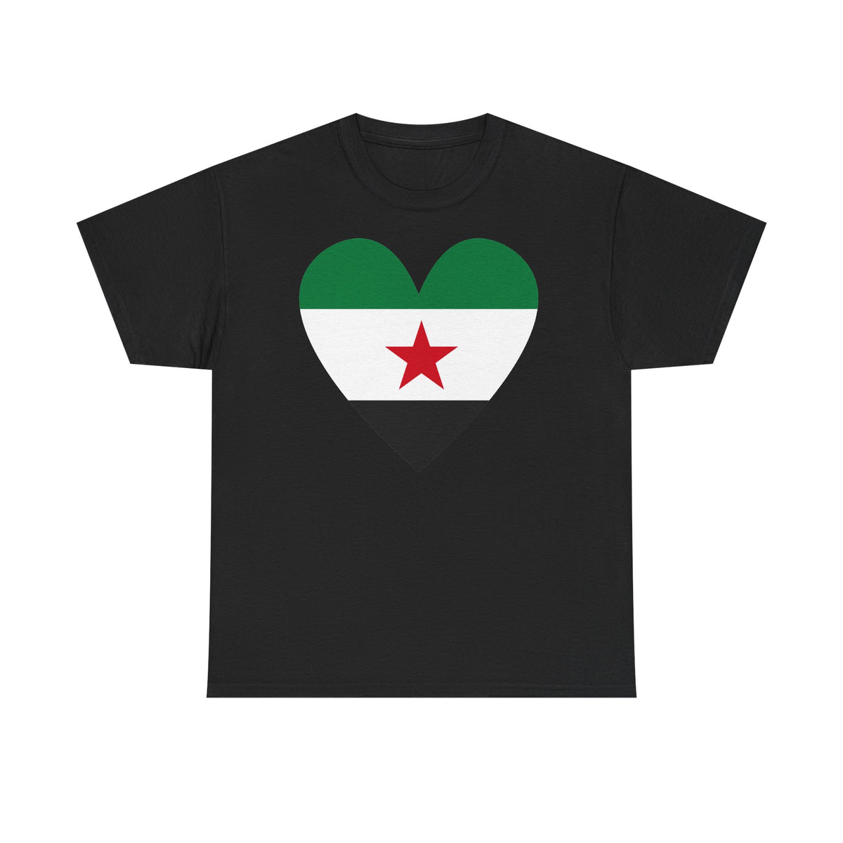 Syria Syrien Wappen Flagge Heimat Sport Fan Geschenkidee - Unisex T-Shirt