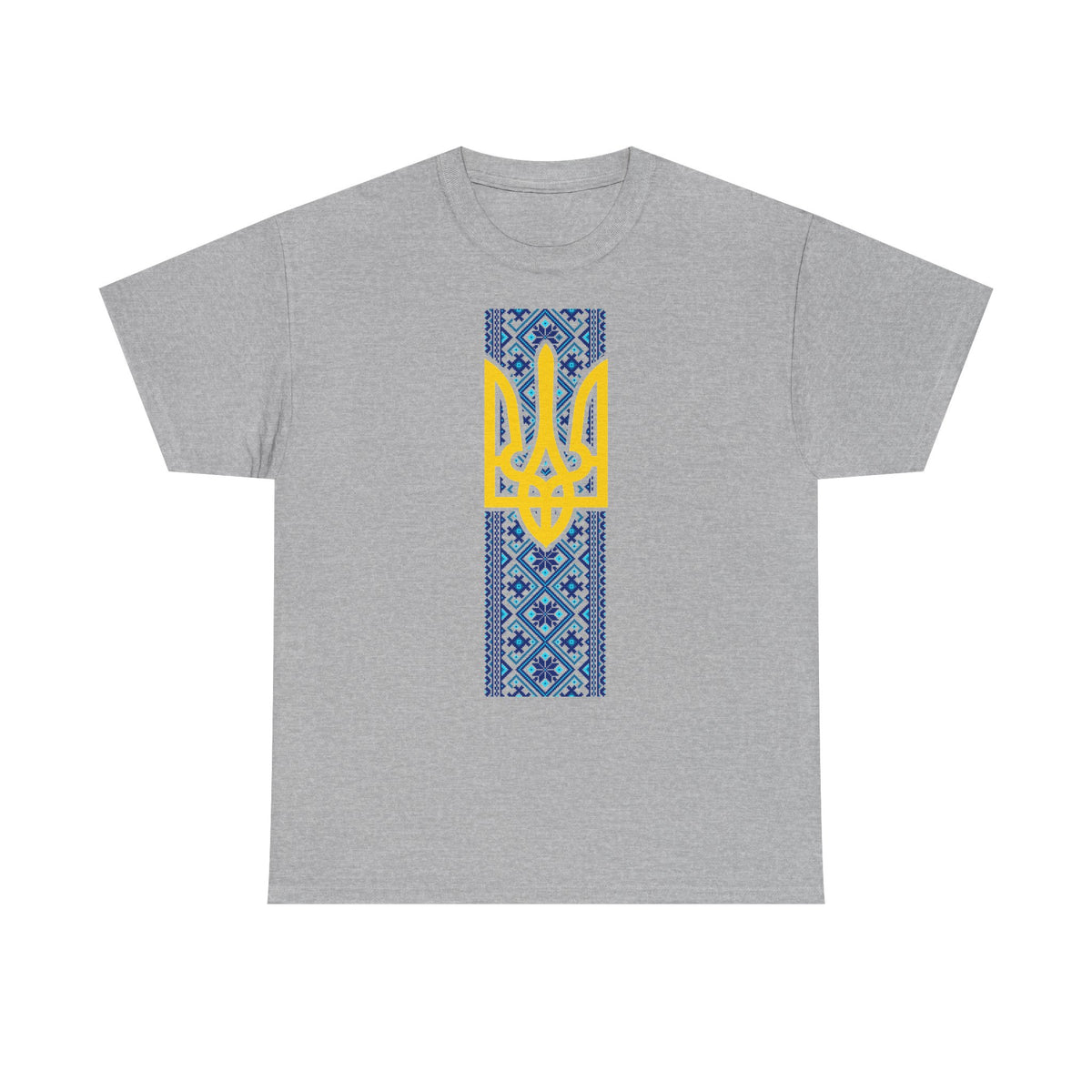 Bandiera e stemma dell'Ucraina Idea regalo Sport Tifoso Moda Vintage - T-shirt unisex