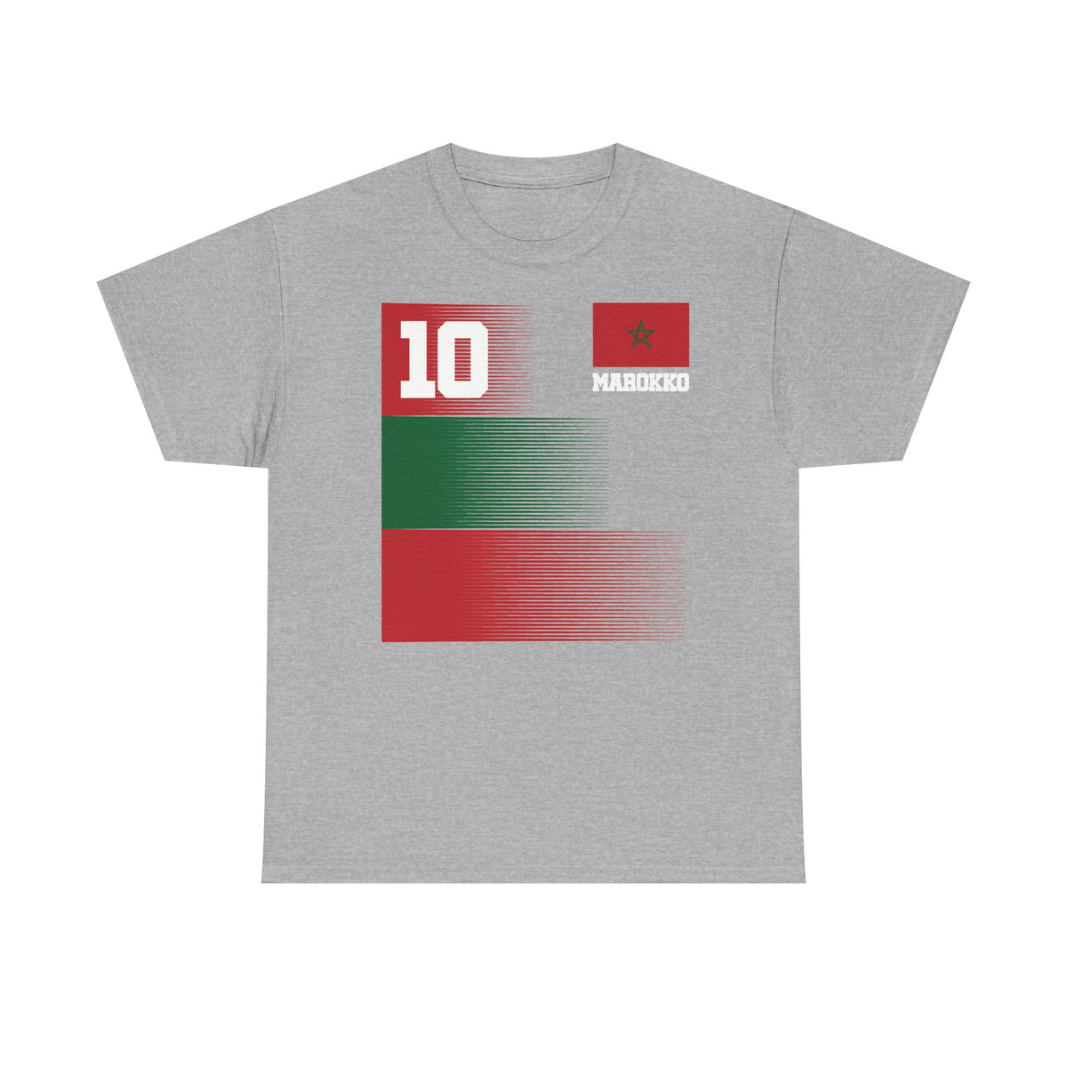 Marruecos Escudo Morocco Bandera Orgullo Fútbol Fan Deporte FIdea de regalo - Camiseta unisex
