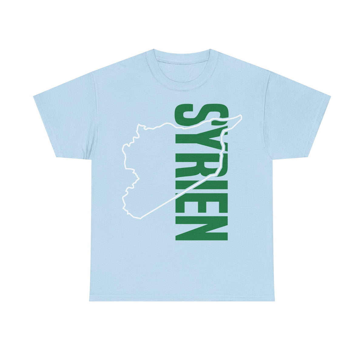 Syria Syrien Wappen Flagge Heimat Sport Fan Geschenkidee - Unisex T-Shirt