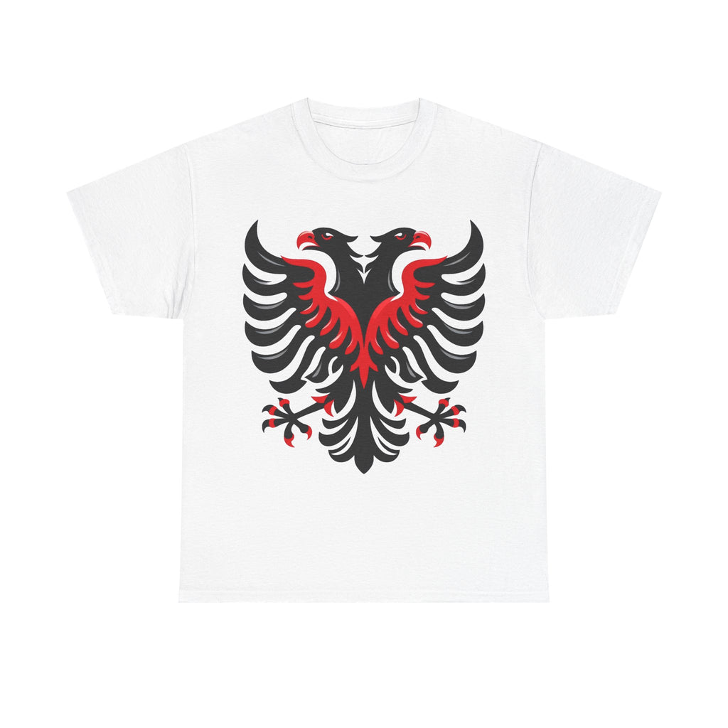 Albania Kosovo Doppeladler Flagge Geschenkidee - Unisex T-Shirt