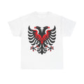 Albania Kosovo Doppeladler Flagge Geschenkidee - Unisex T-Shirt
