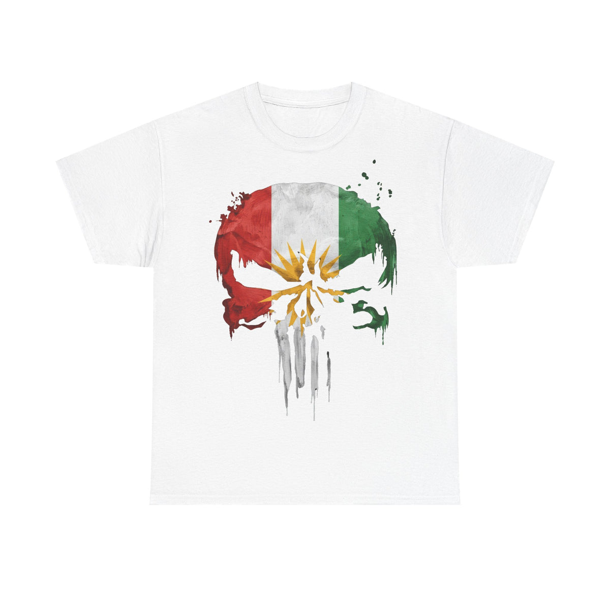 Kurdistan Maske Flagge Azadi Newroz - Unisex T-shirt