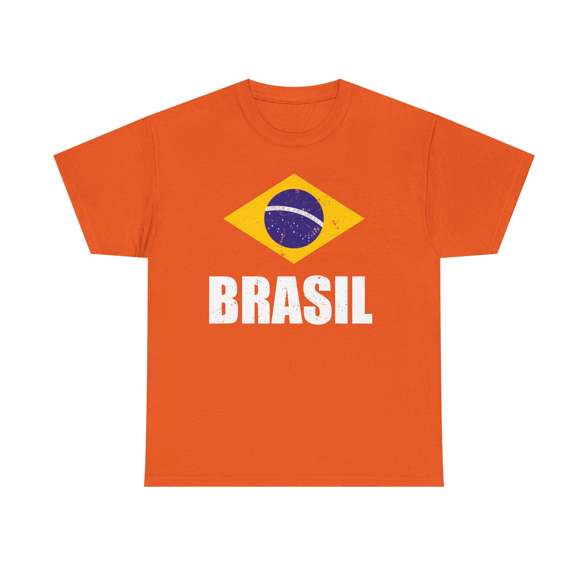 Brazil Brasilien Wappen Flagge Sport Fan Fußball Geschenkidee - Unisex T-Shirt